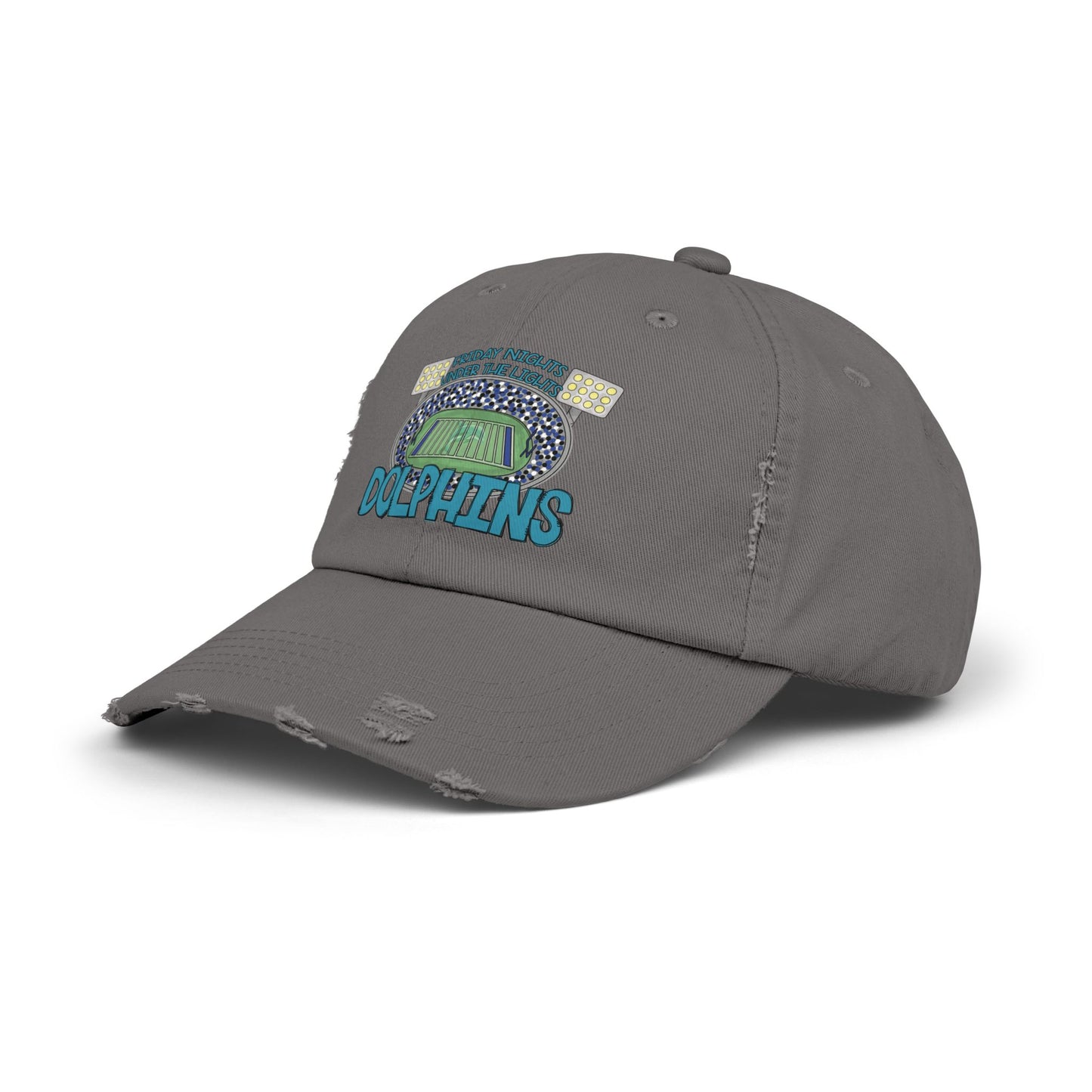 Dolphins Friday Night Lights Unisex Distressed Cap
