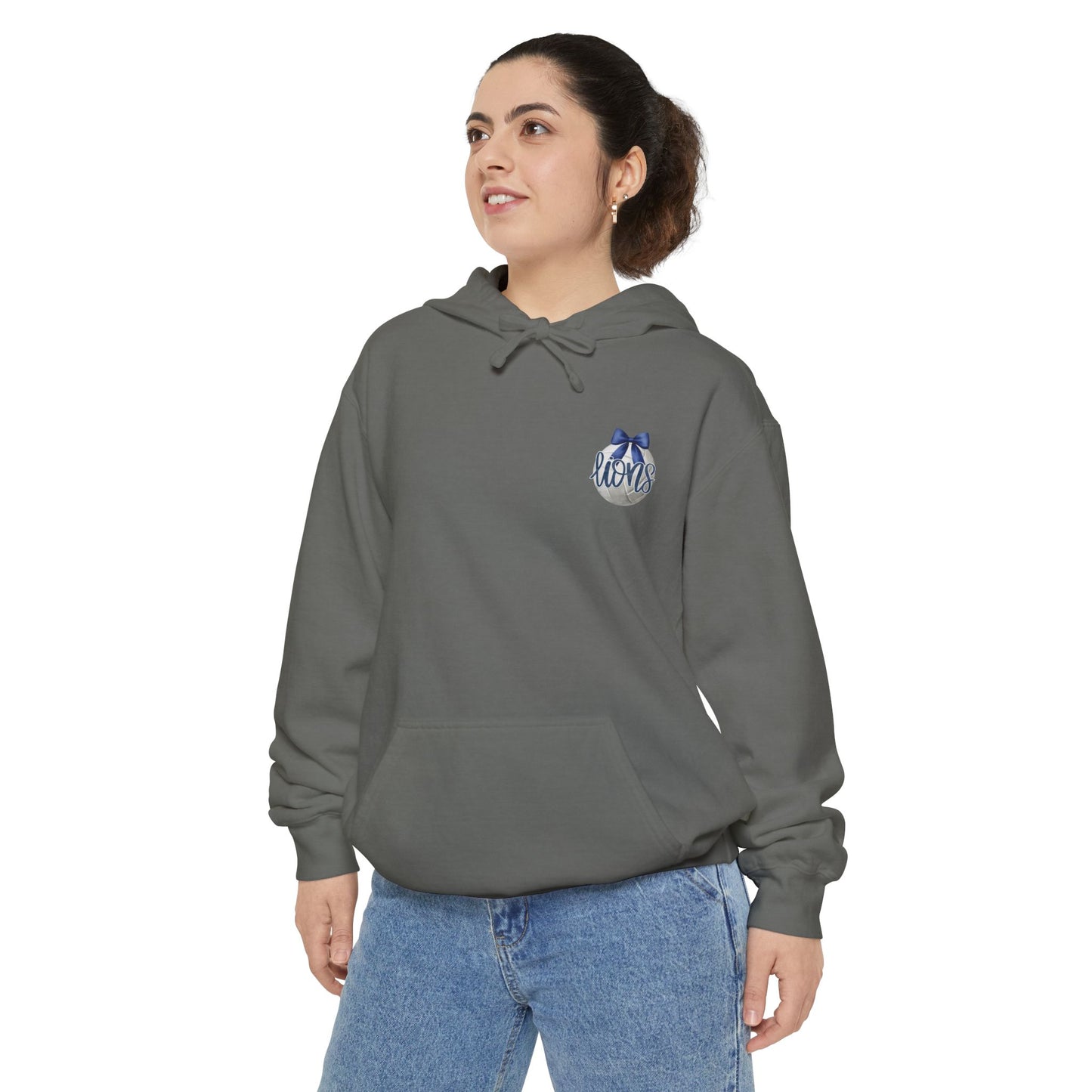 Foley Lions Volleyball Mom Hoodie - Comfort Colors