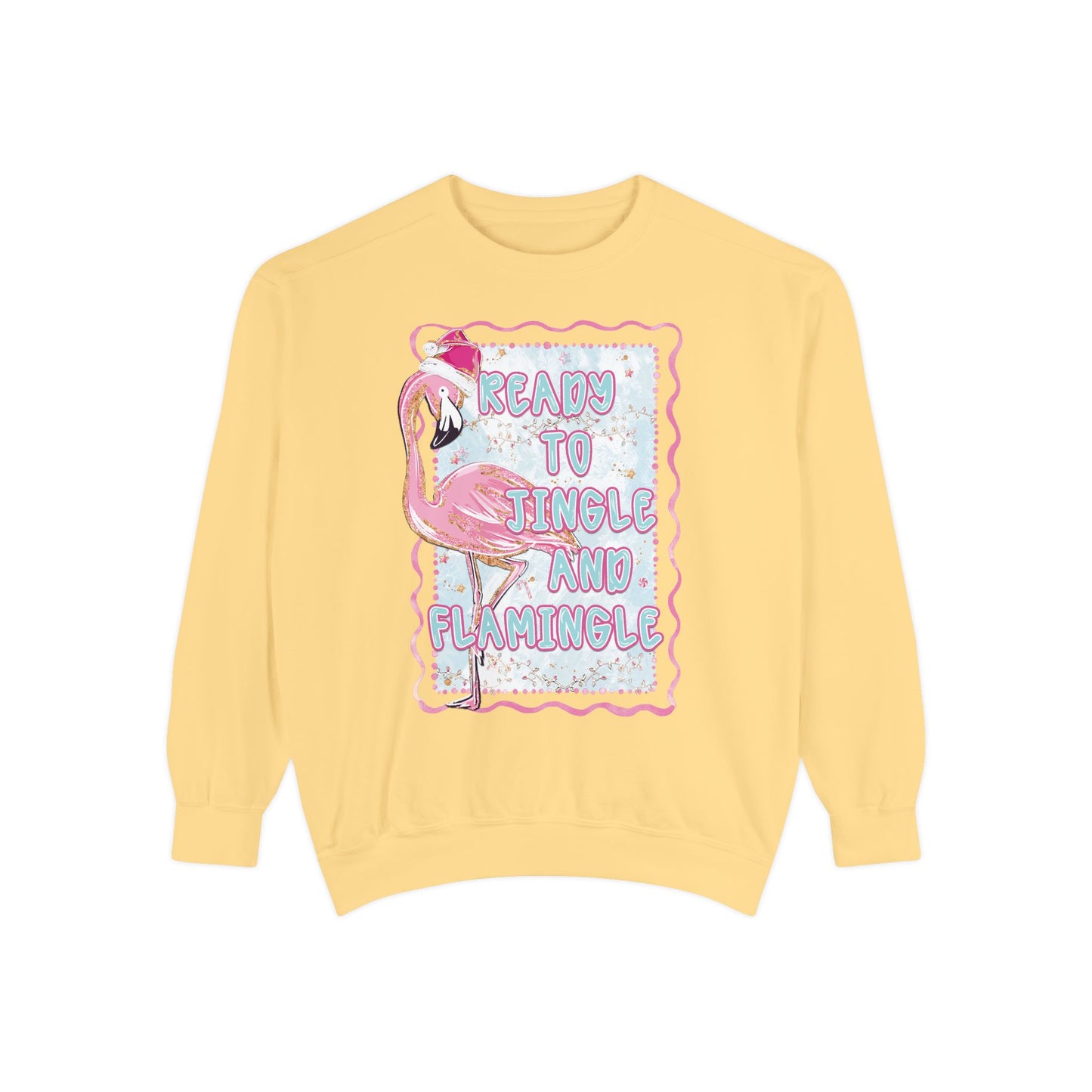 Flamingo Jingle & Flamingle Christmas Sweatshirt