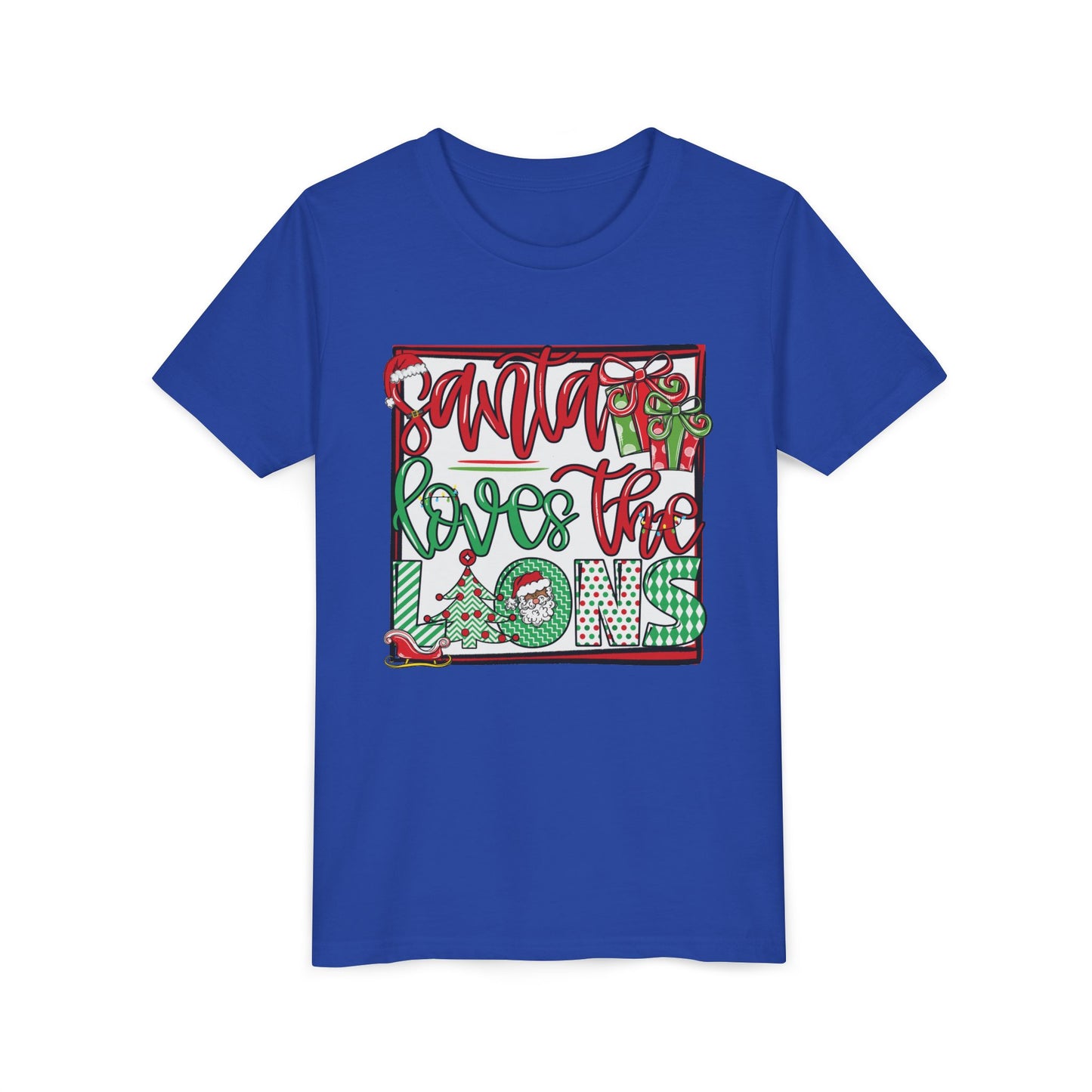 Youth Lions Christmas - Bella Canvas
