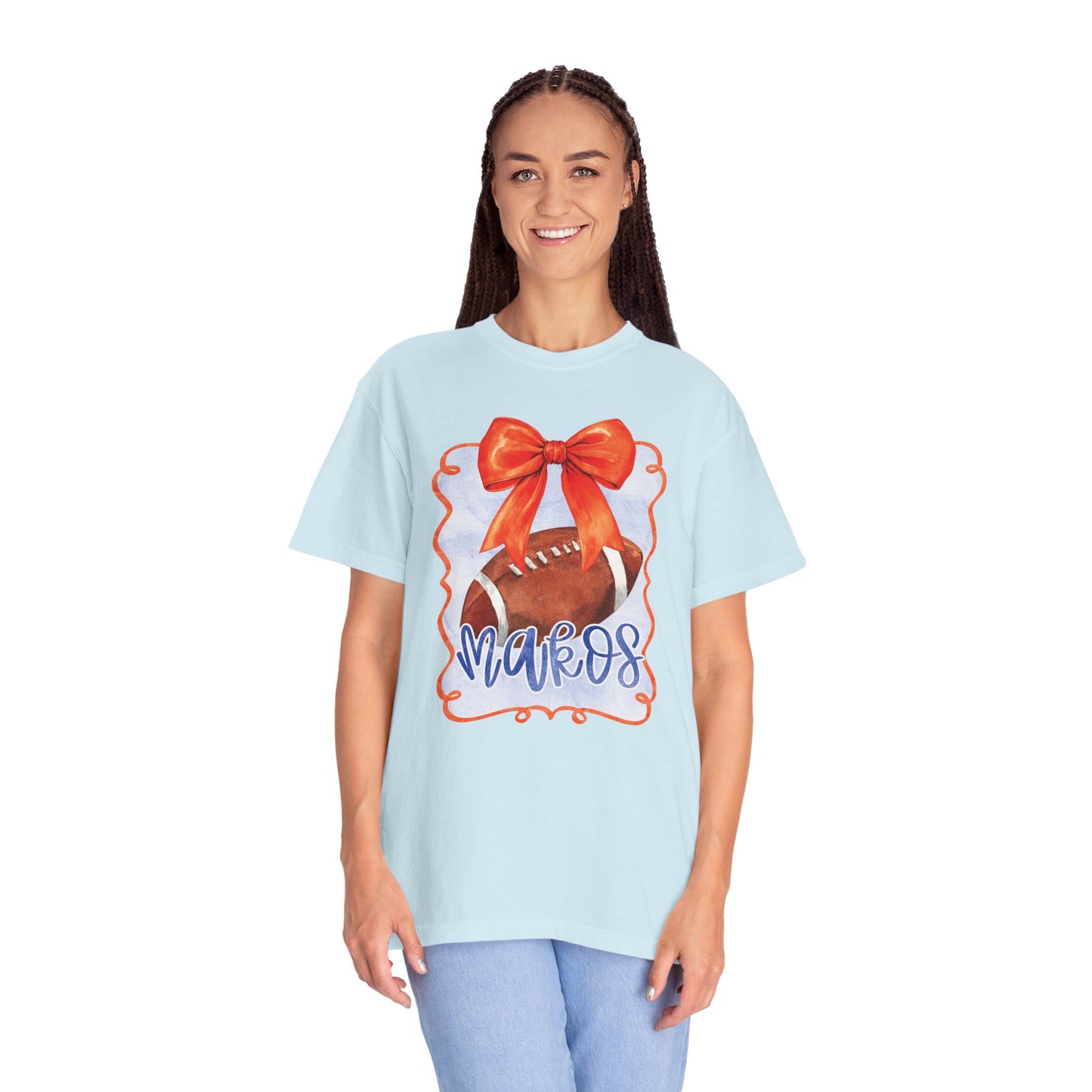 Adult Makos Watercolor Coquette Tee - Comfort Colors