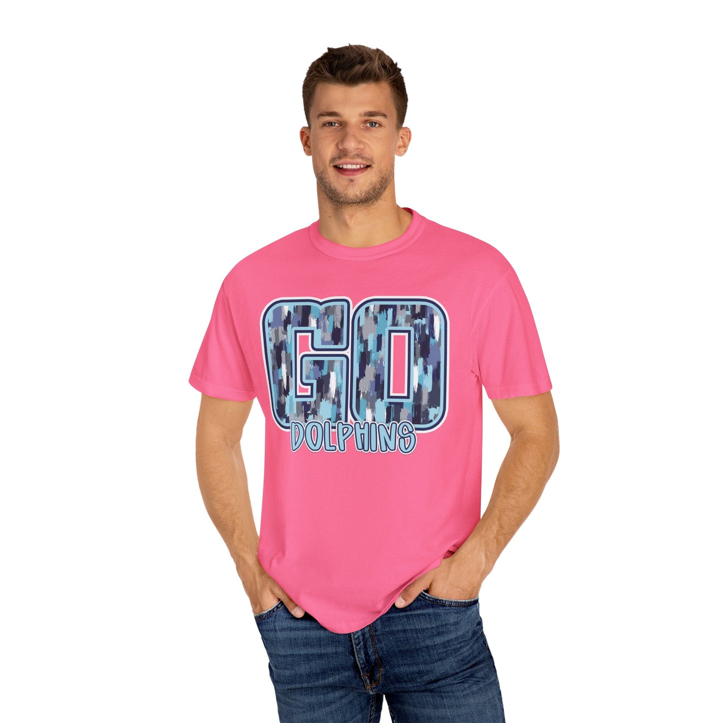 Adult 'GO DOLPHINS' - Comfort Colors