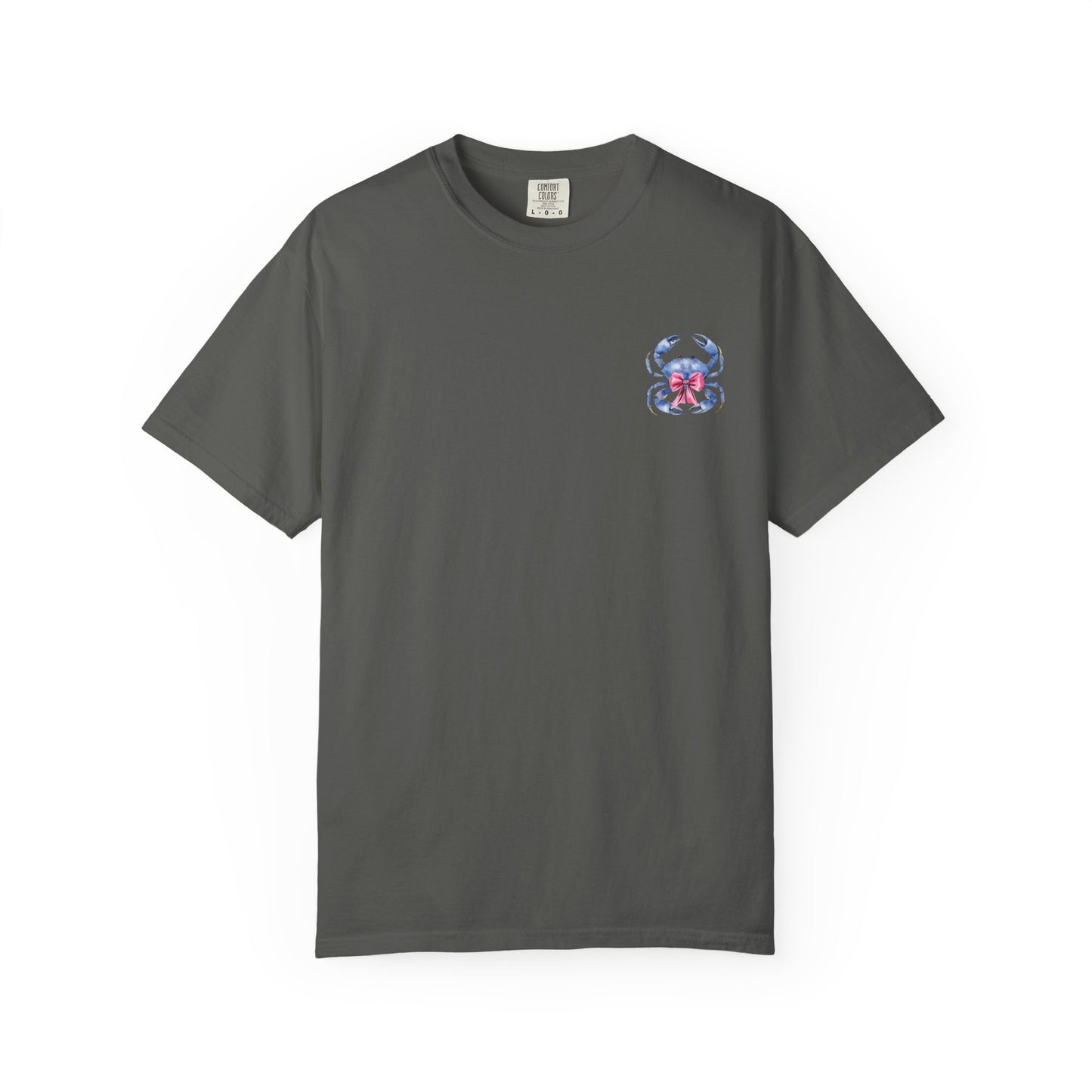 Adult Ono Island Preppy Crab Tee - Comfort Colors