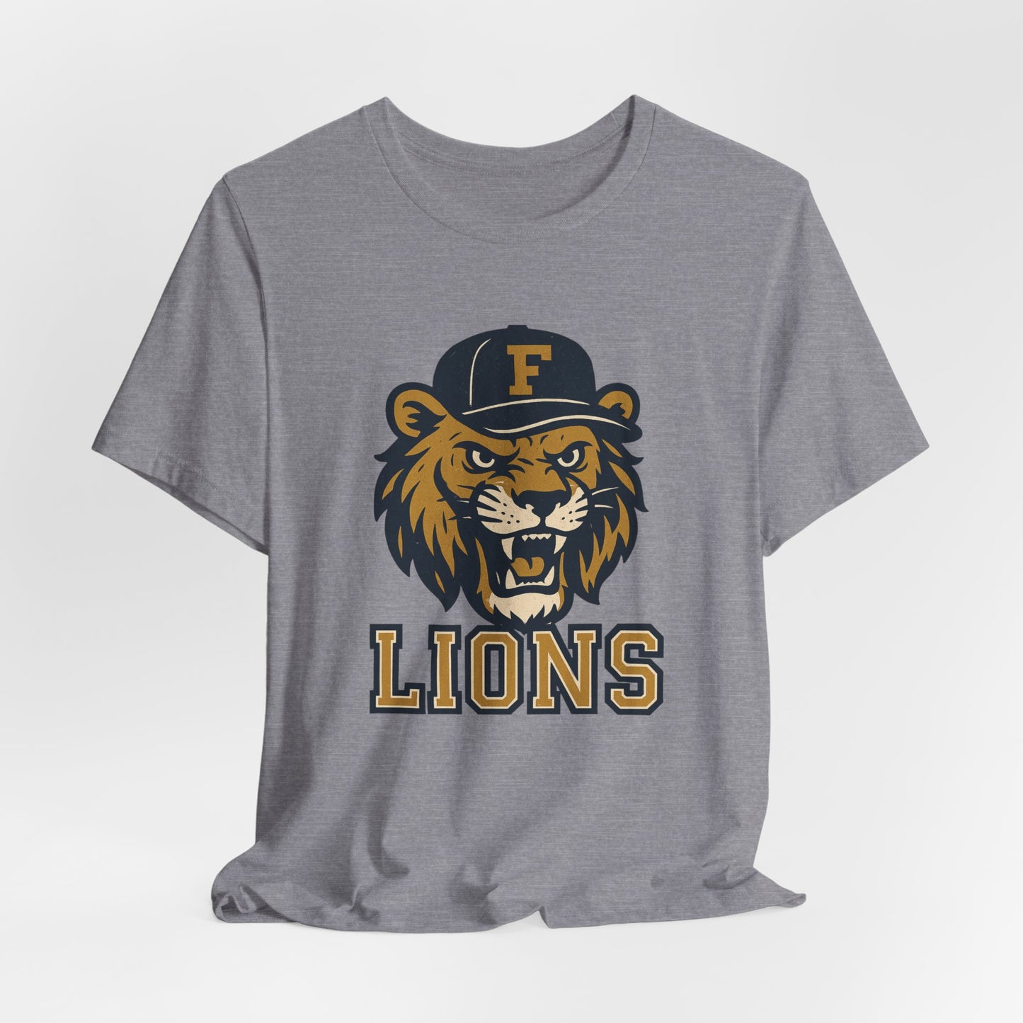 Adult Retro Roaring Lions Tee - Bella Canvas