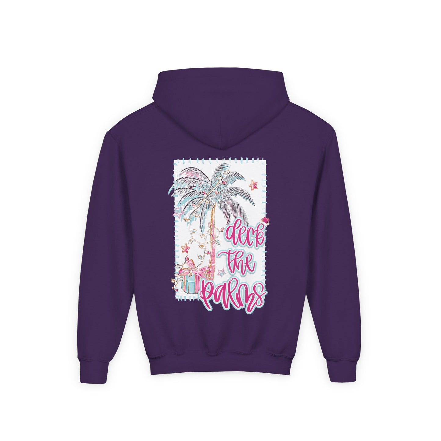 Deck the Palms Hoodie - Gildan
