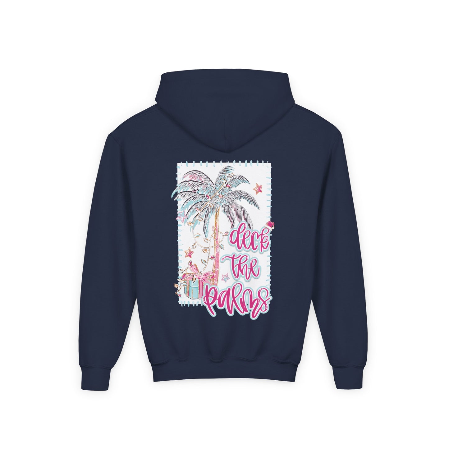 Deck the Palms Hoodie - Gildan