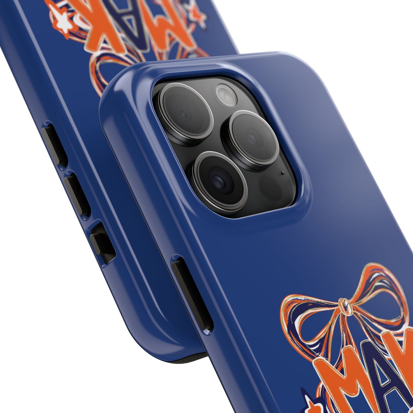 Makos Twirly Ribbon Iphone & Samsung Tough Phone Cases