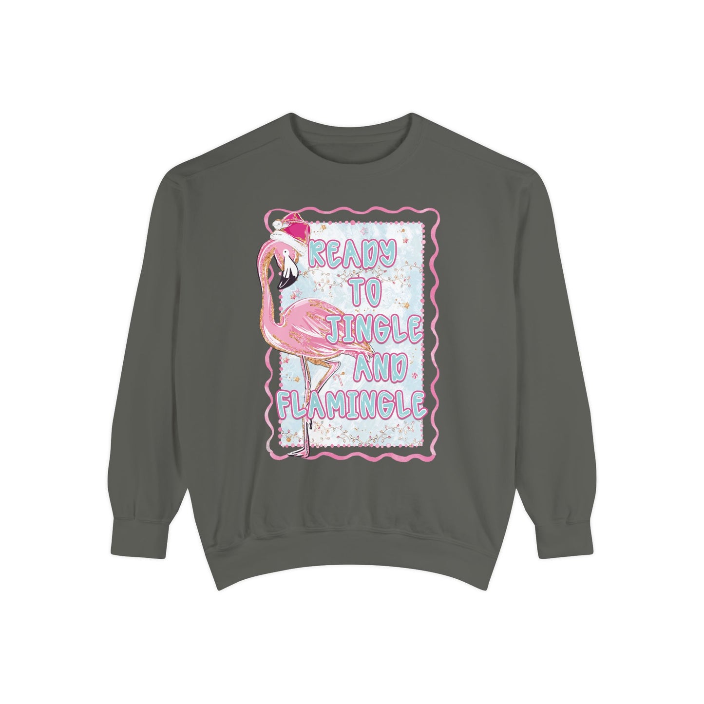 Flamingo Jingle & Flamingle Christmas Sweatshirt