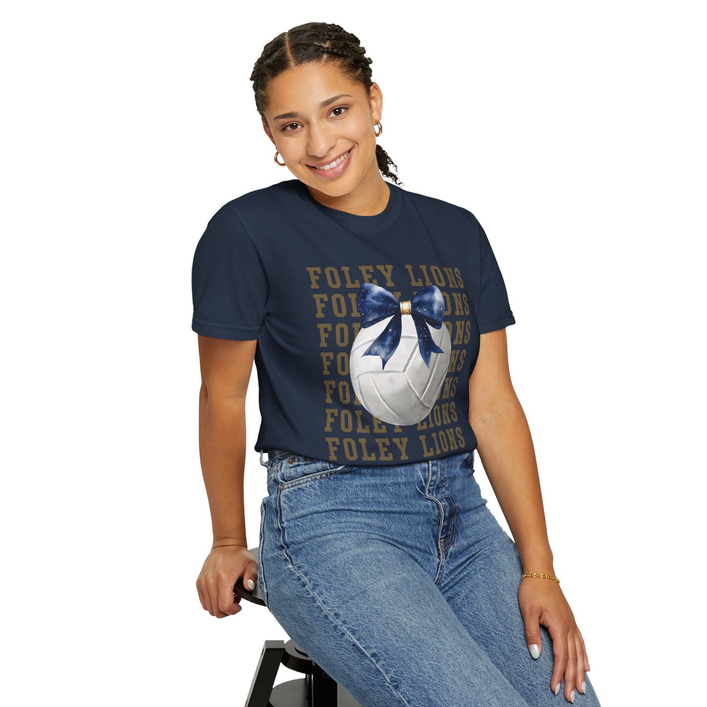 Foley Lions Volleyball T-Shirt - Comfort Colors