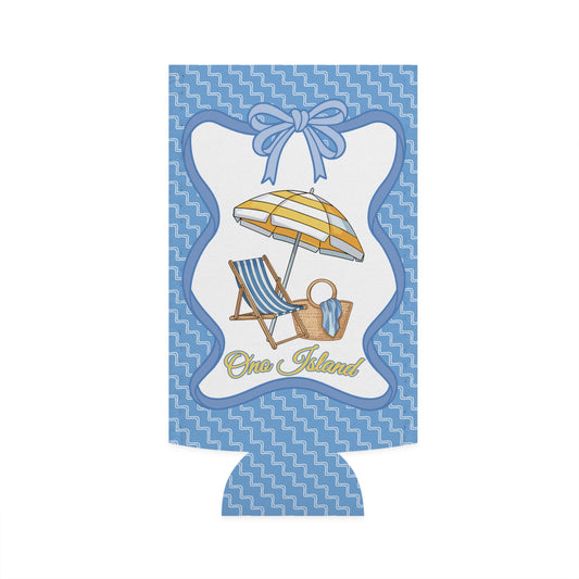 Ono Island Beachy Days Slim Can Cooler
