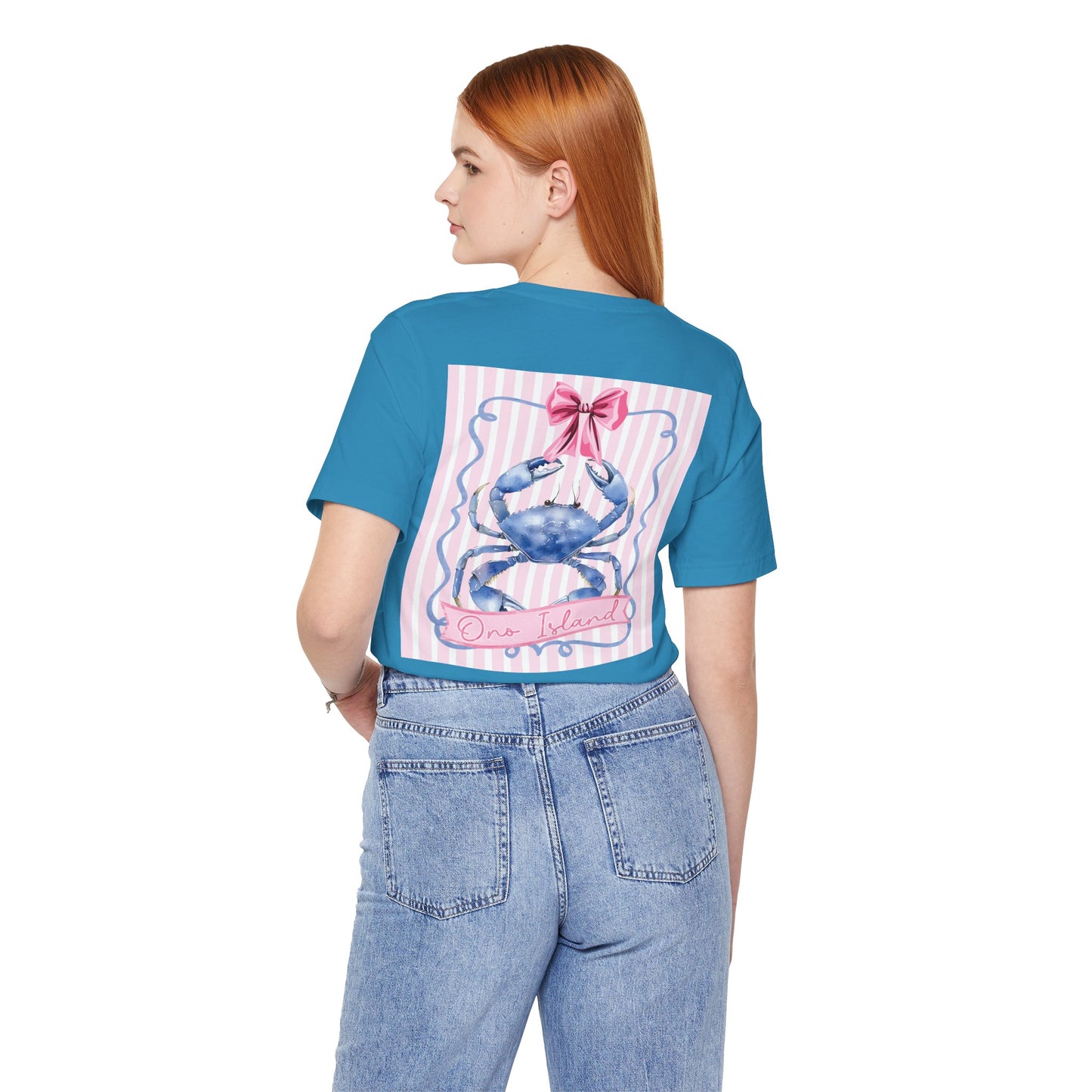 Adult Ono Island Preppy Crab T-Shirt - Bella Canvas
