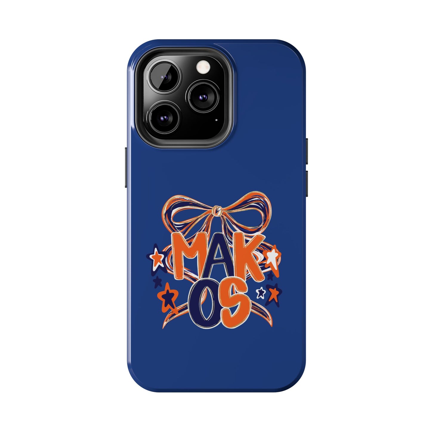 Makos Twirly Ribbon Iphone & Samsung Tough Phone Cases