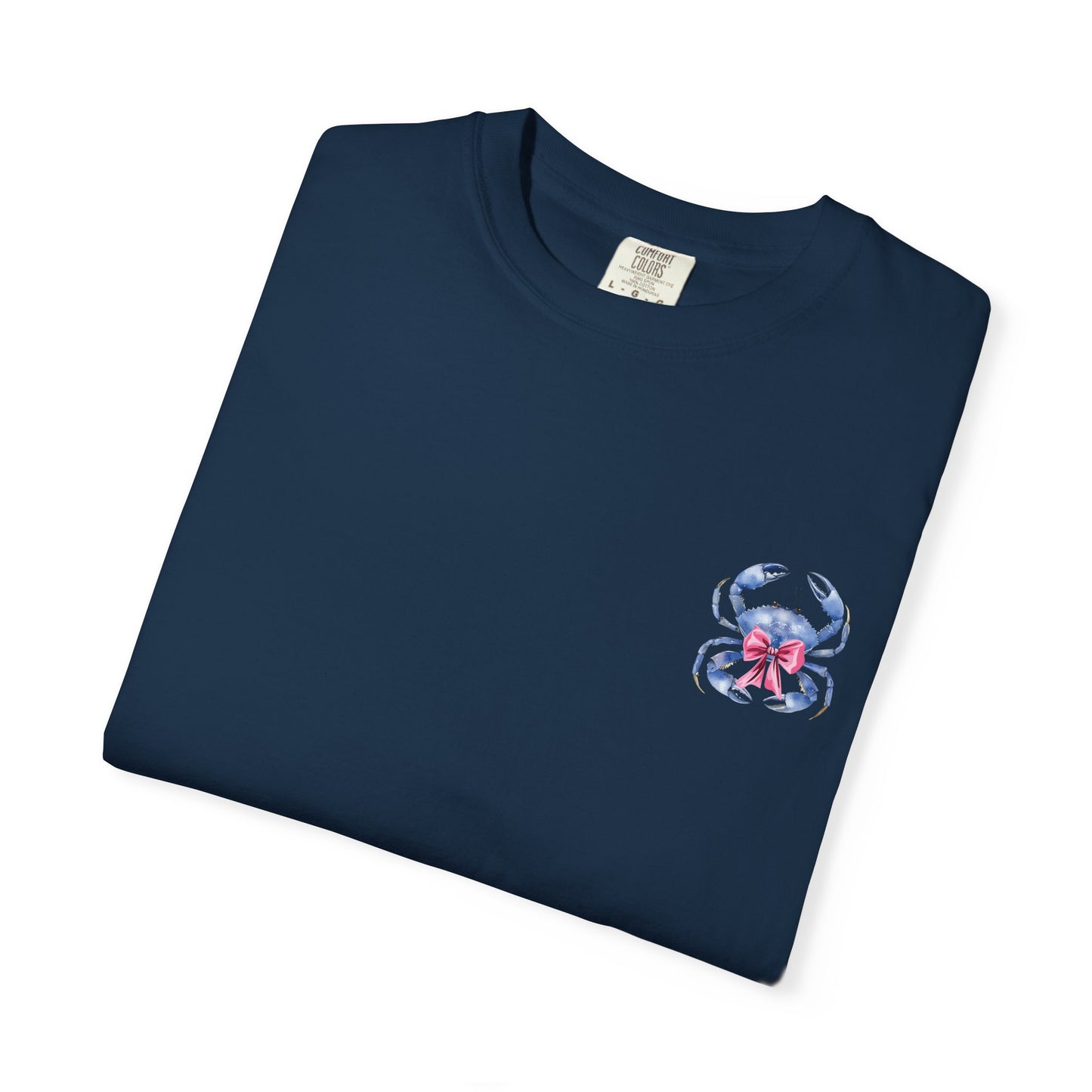 Adult Ono Island Preppy Crab Tee - Comfort Colors