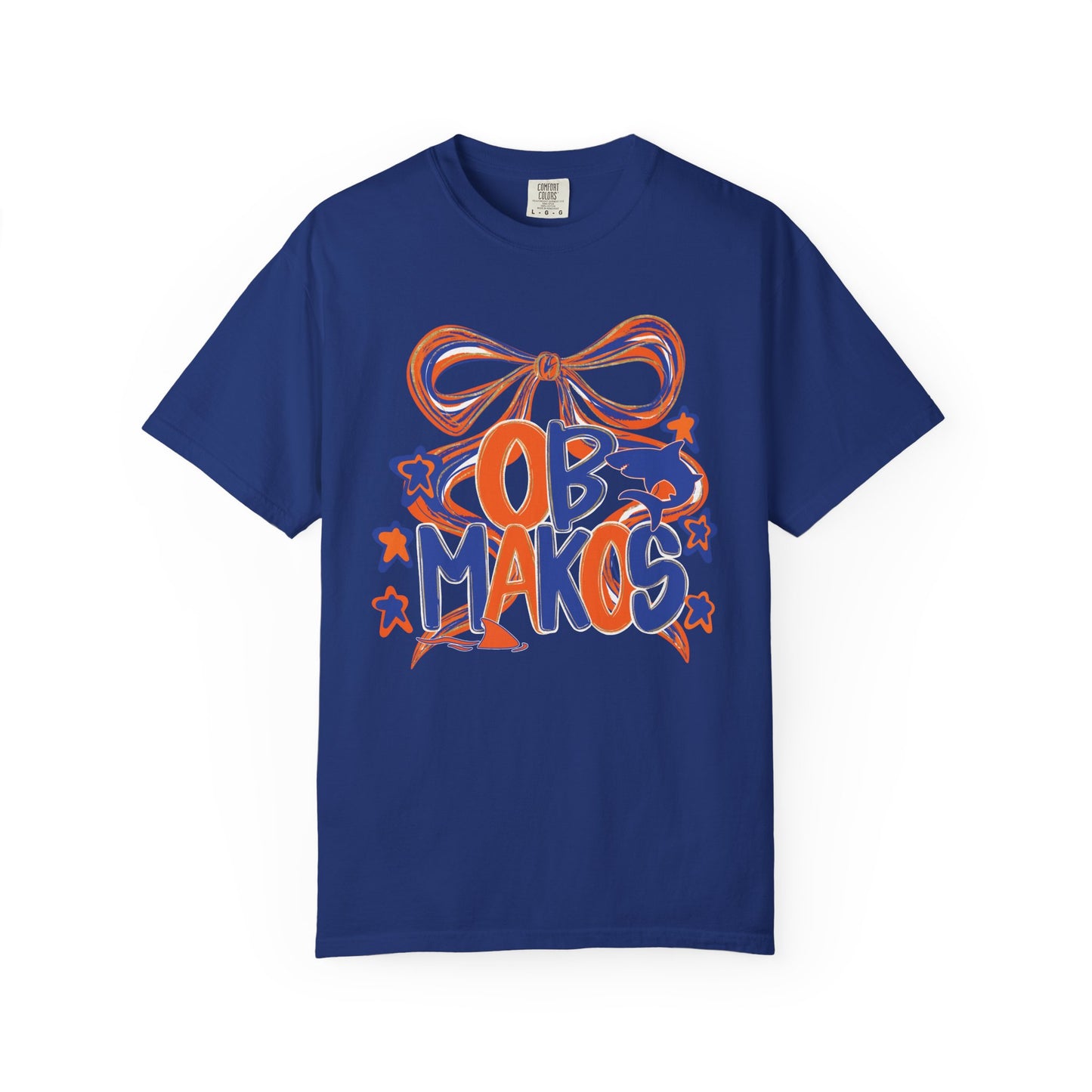 Adult OB Makos Bow Tee - Comfort Colors