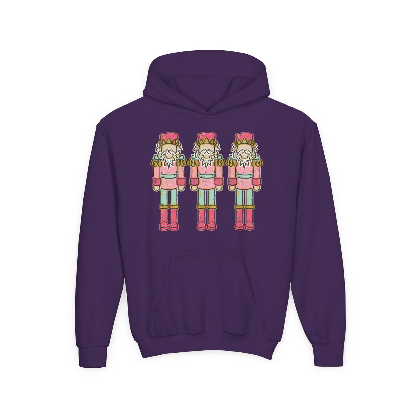 Pastel Nutcrackers Hoodie - Gildan
