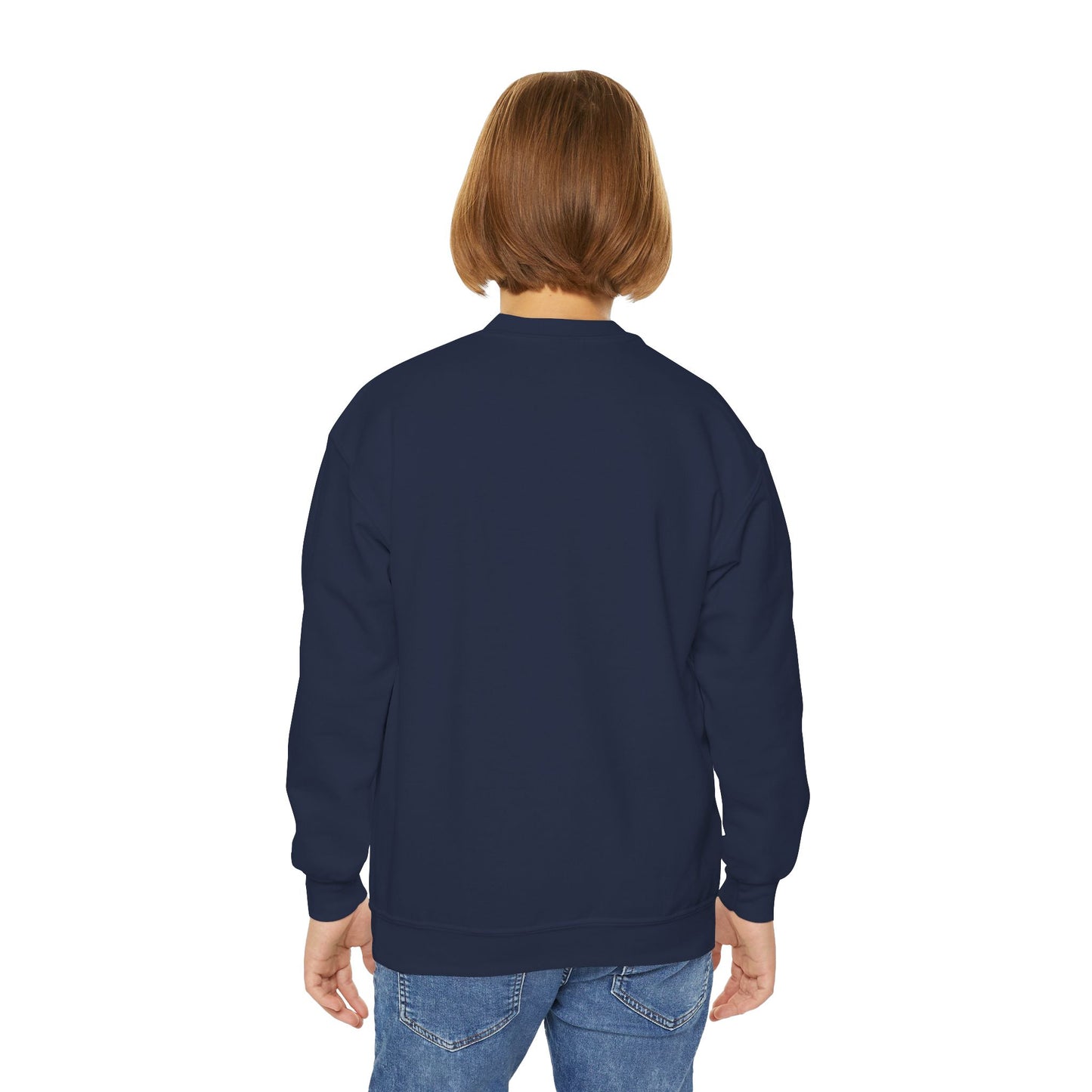 Youth Retro Roaring Lions Crewneck Sweatshirt - Gildan