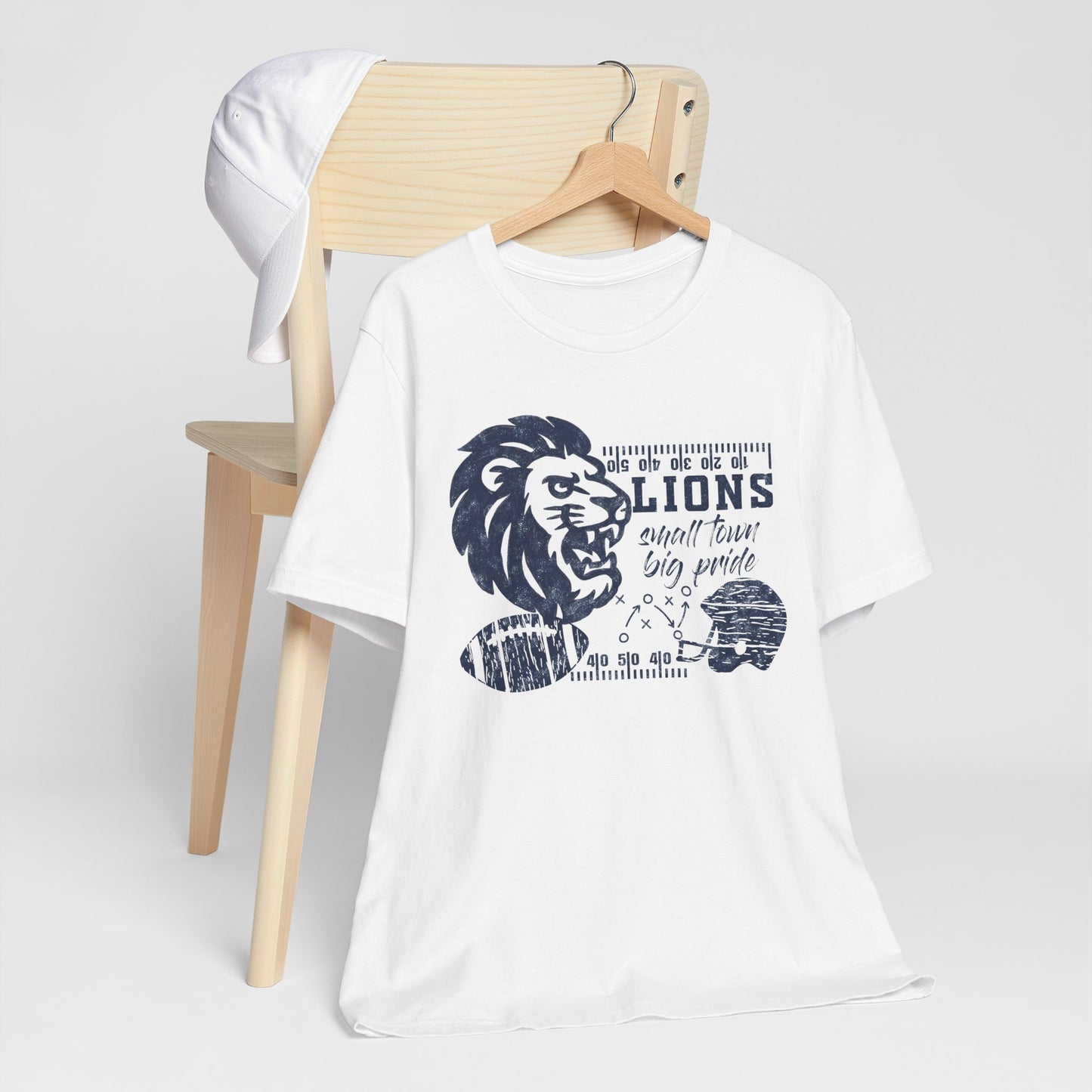 Lion Small Town Big Pride Tee - Bella Canvas