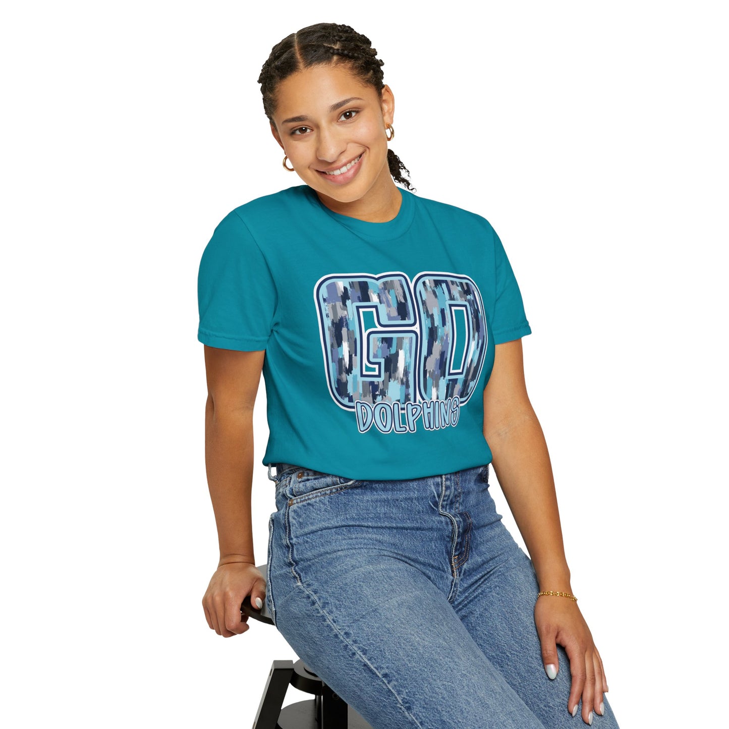 Adult 'GO DOLPHINS' - Comfort Colors