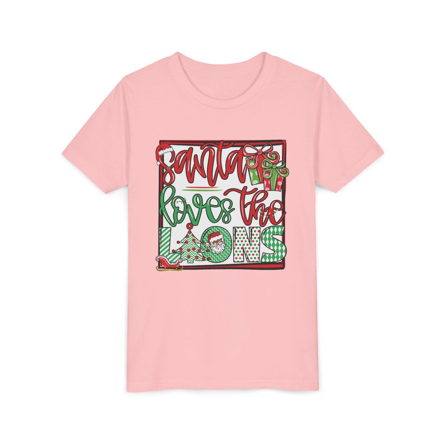 Youth Lions Christmas - Bella Canvas