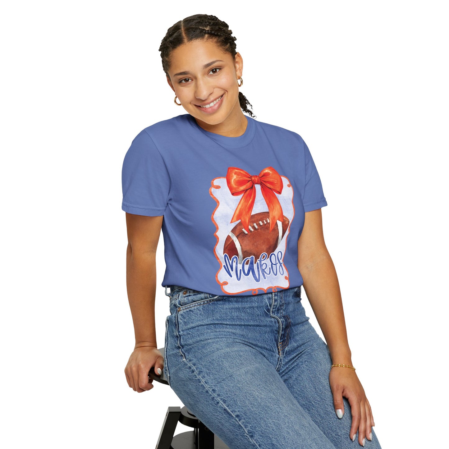 Adult Makos Watercolor Coquette Tee - Comfort Colors