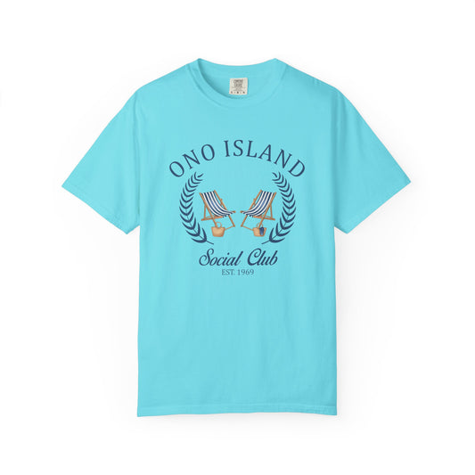 Ono Island Social Club Tee - Comfort Colors