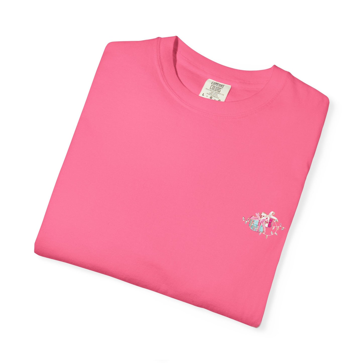 Flamingo Flamingle All the Way Christmas Tee - Comfort Colors