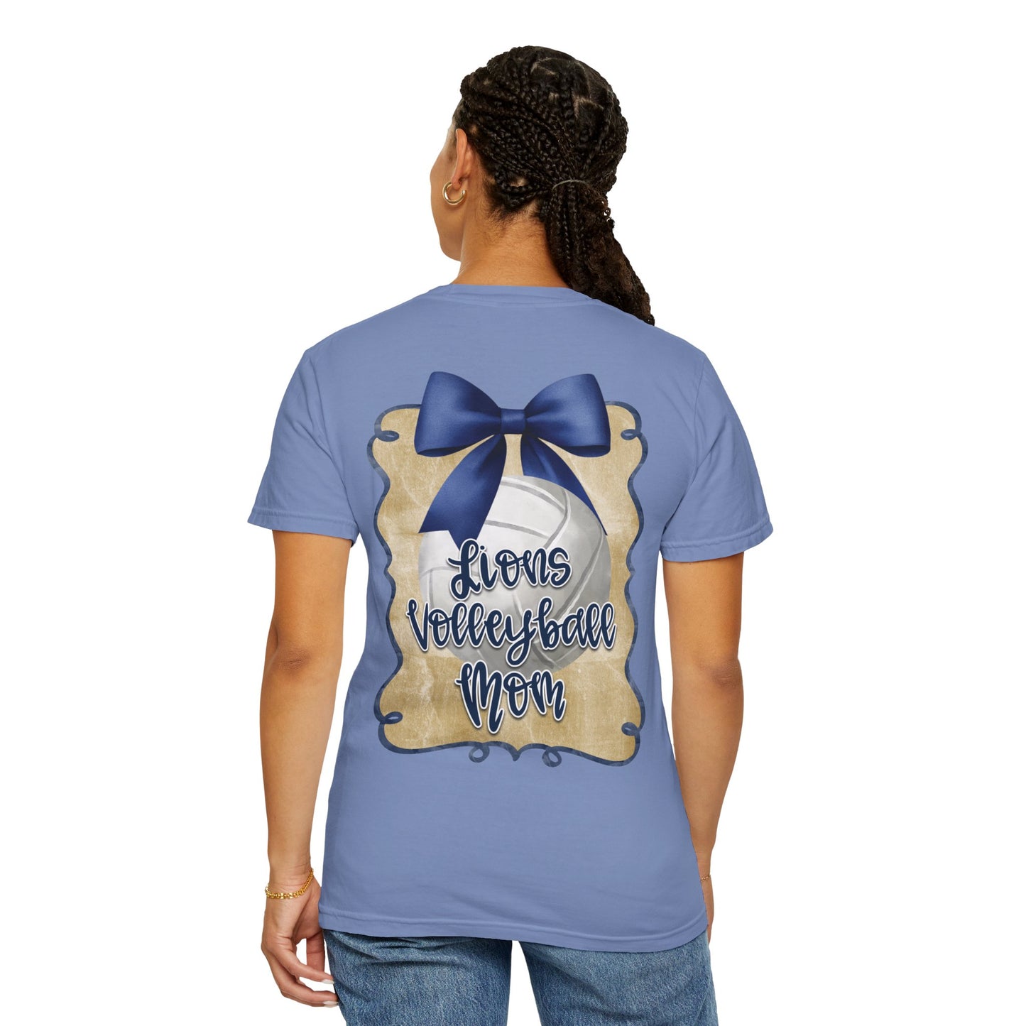 Adult Foley Lions Volleyball Mom T-Shirt - Comfort Colors
