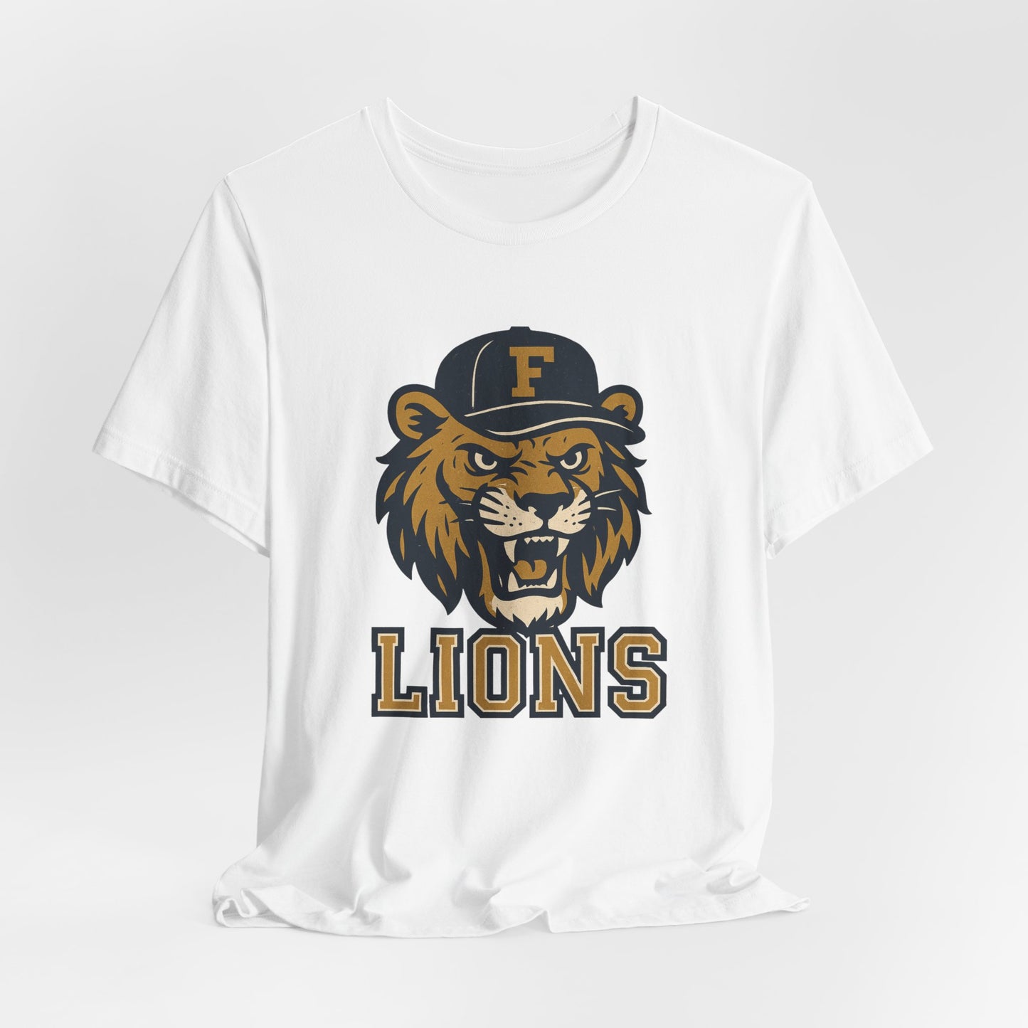 Adult Retro Roaring Lions Tee - Bella Canvas