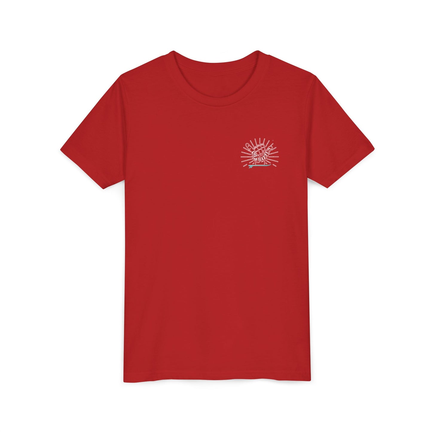 Youth Surfing Christmas Tee - Gildan