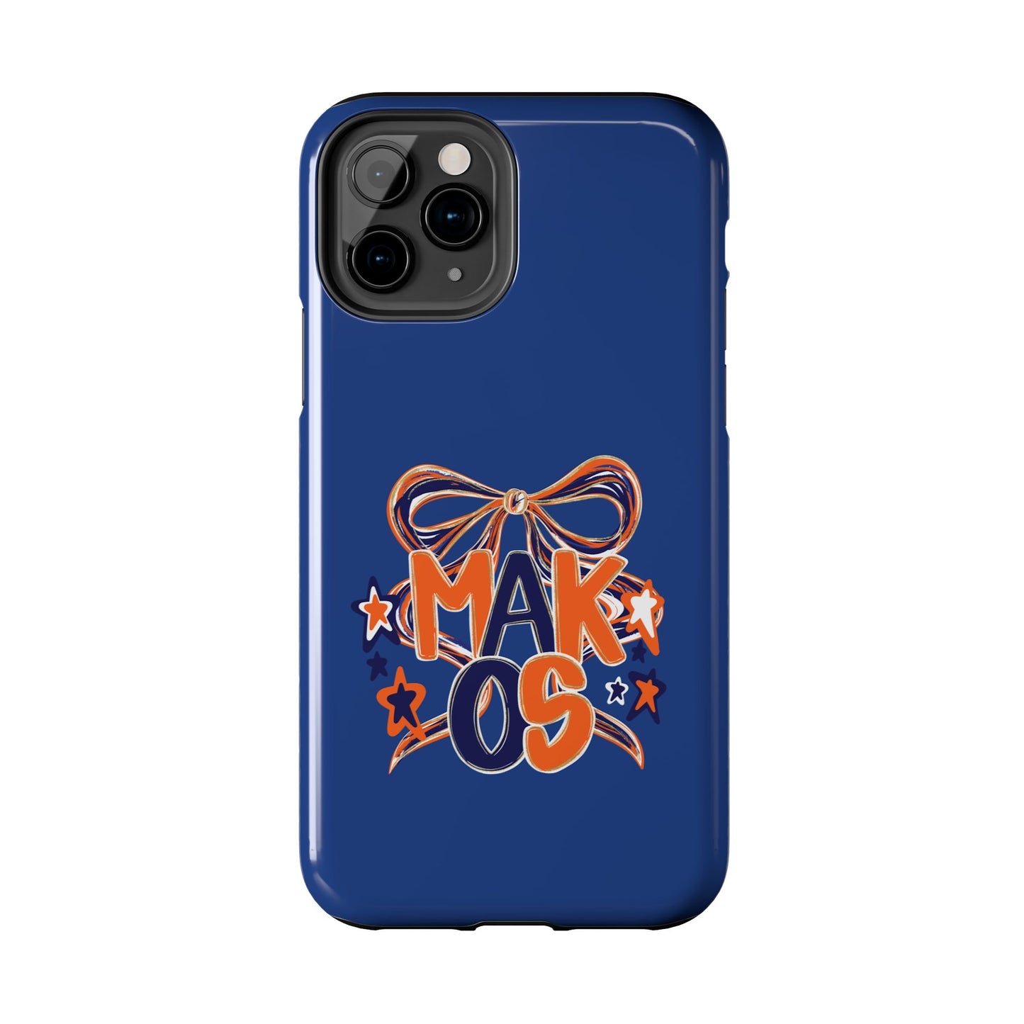 Makos Twirly Ribbon Iphone & Samsung Tough Phone Cases