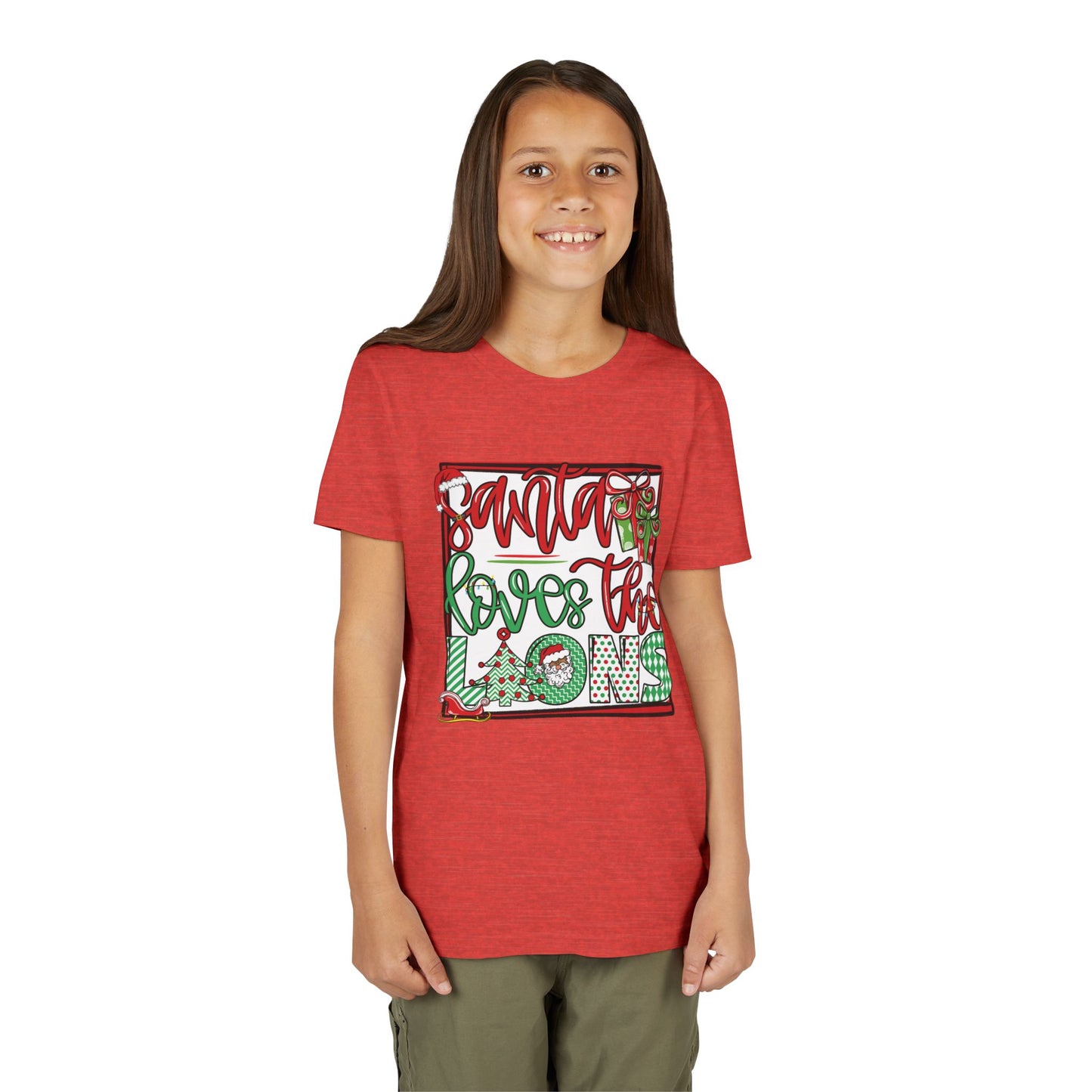 Youth Lions Christmas - Bella Canvas