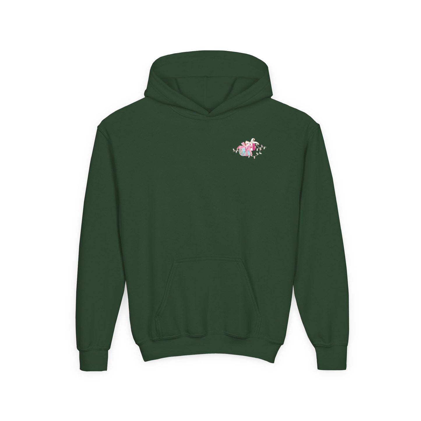 Flamingle All The Way Flamingo Hoodie - Gildan