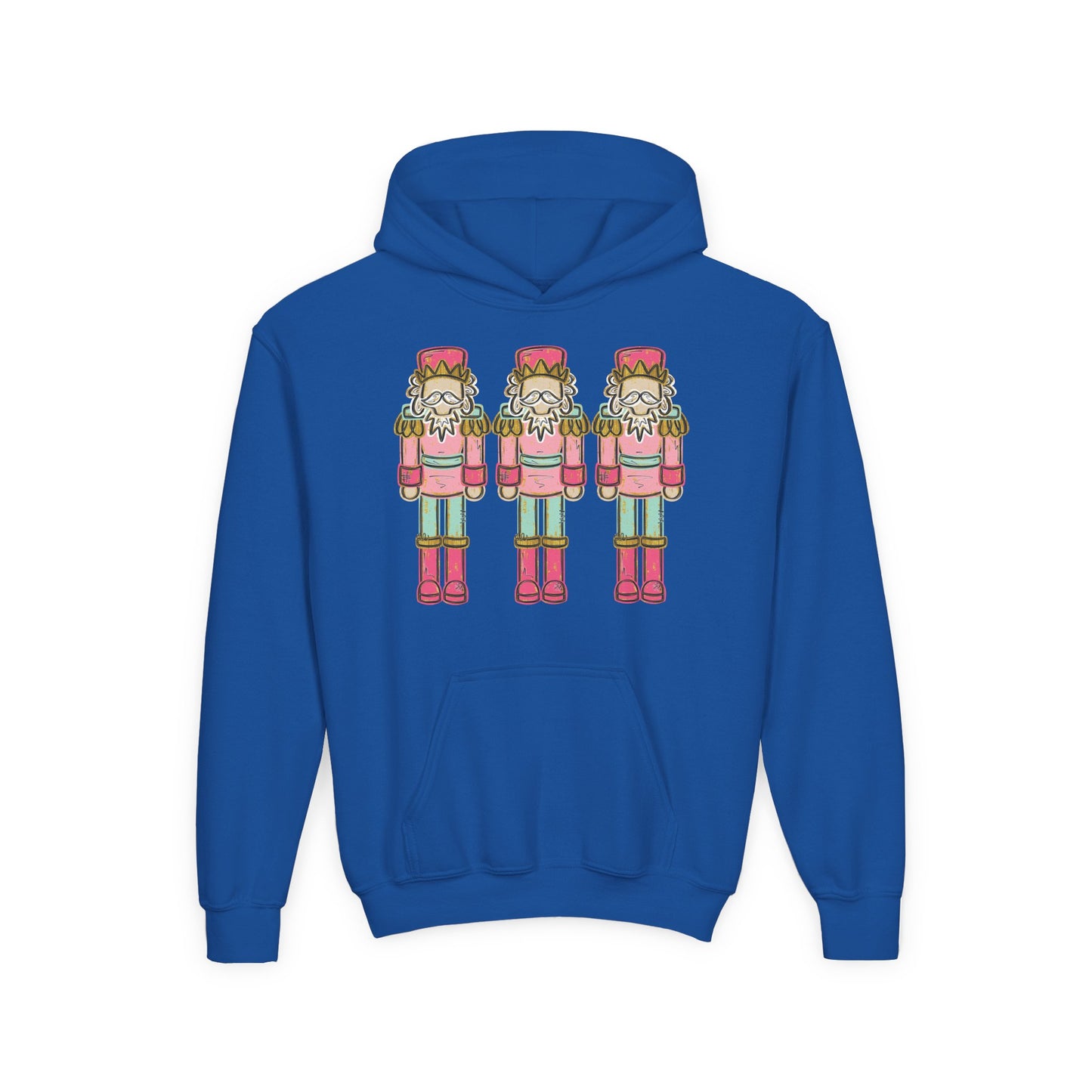 Pastel Nutcrackers Hoodie - Gildan