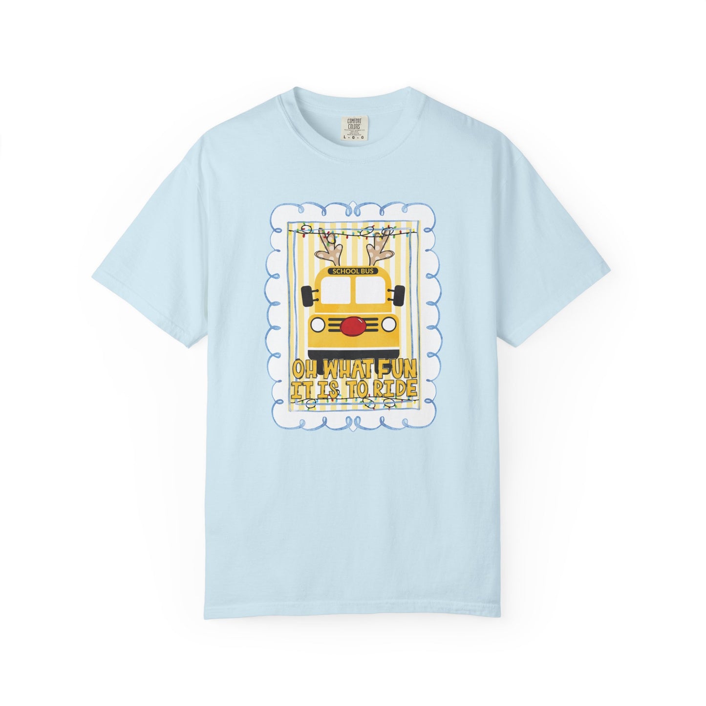 Christmas Bus Driver Tee - Comfort Colors