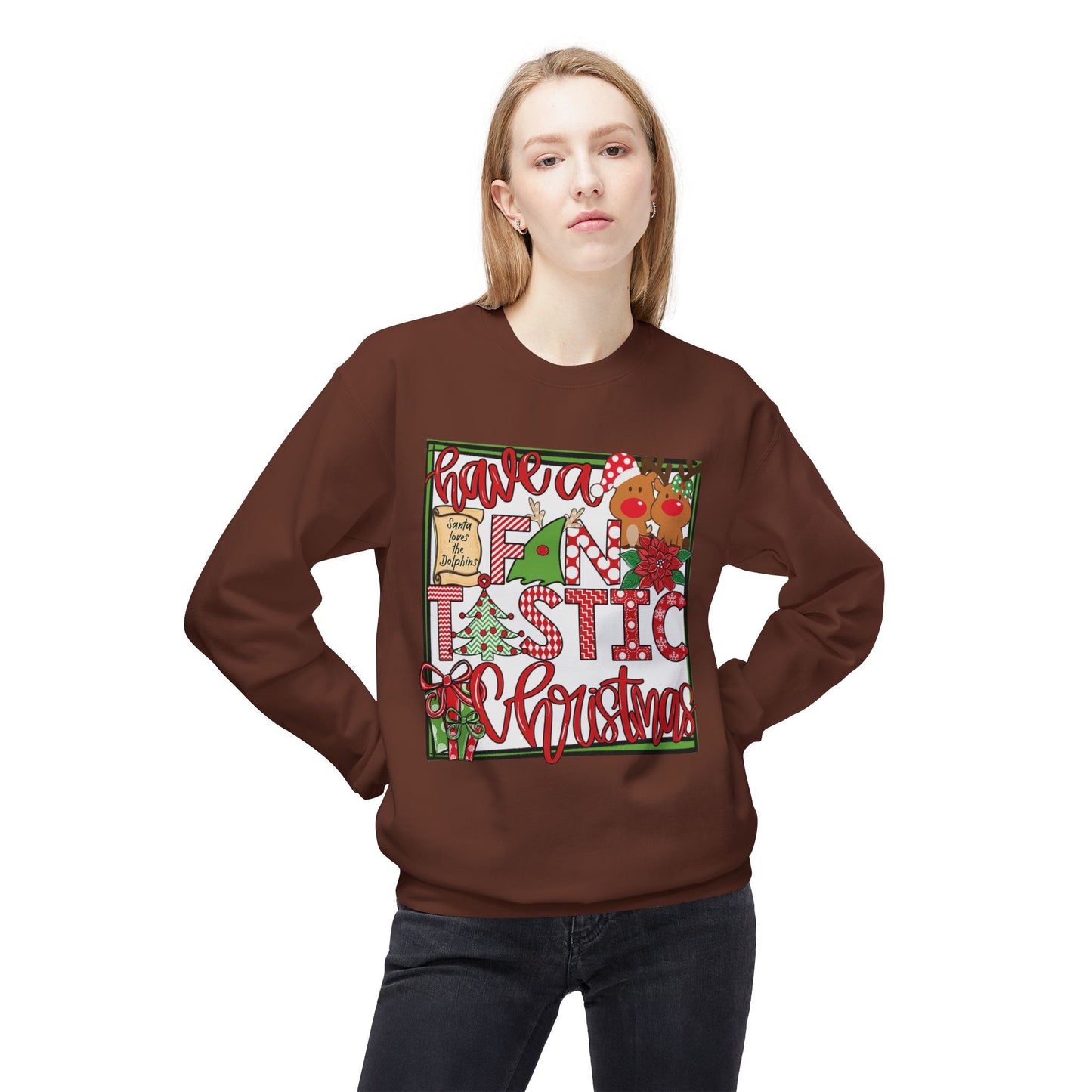 GS Dolphins Christmas - Gildan