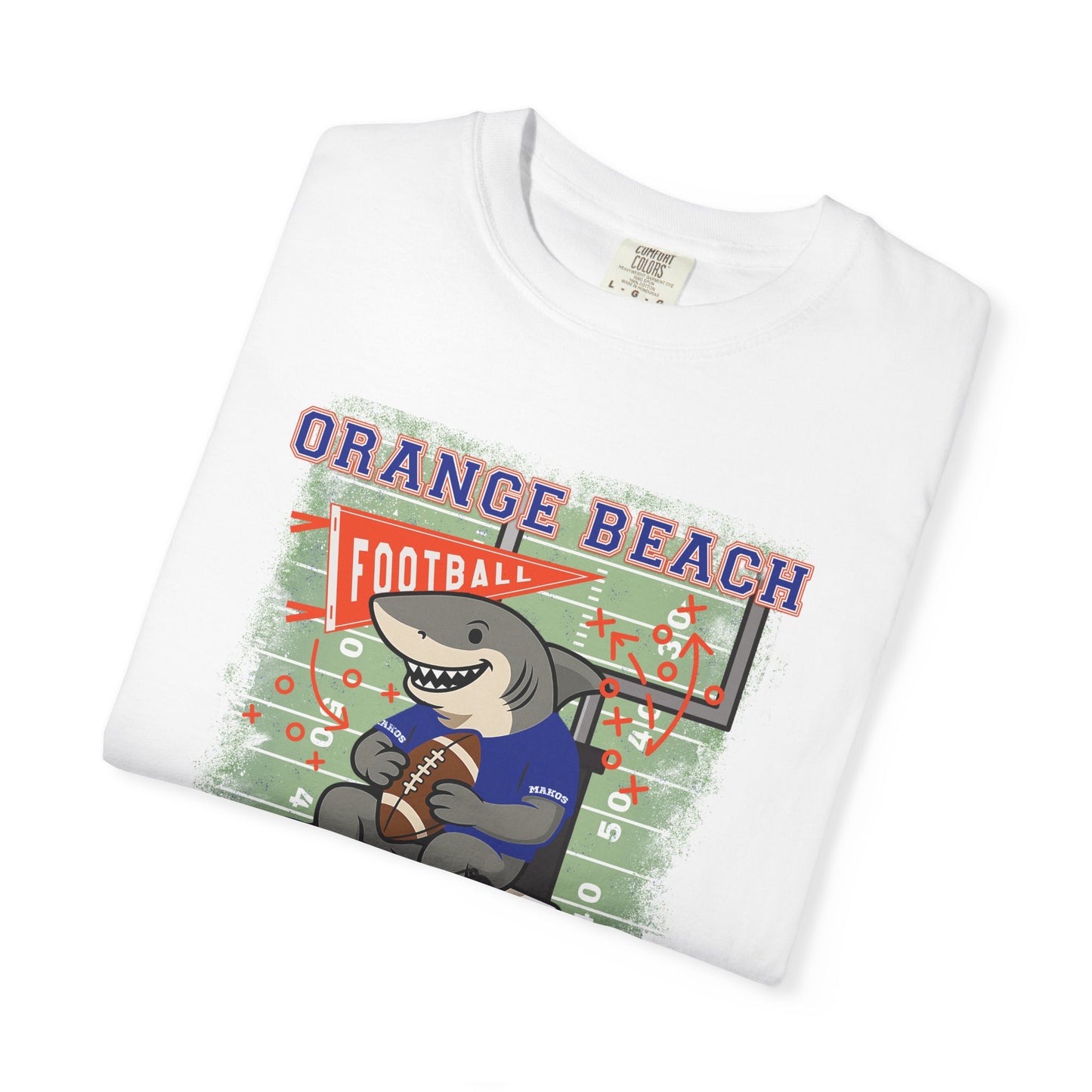 Adult Makos Tailgate Time - Comfort Colors