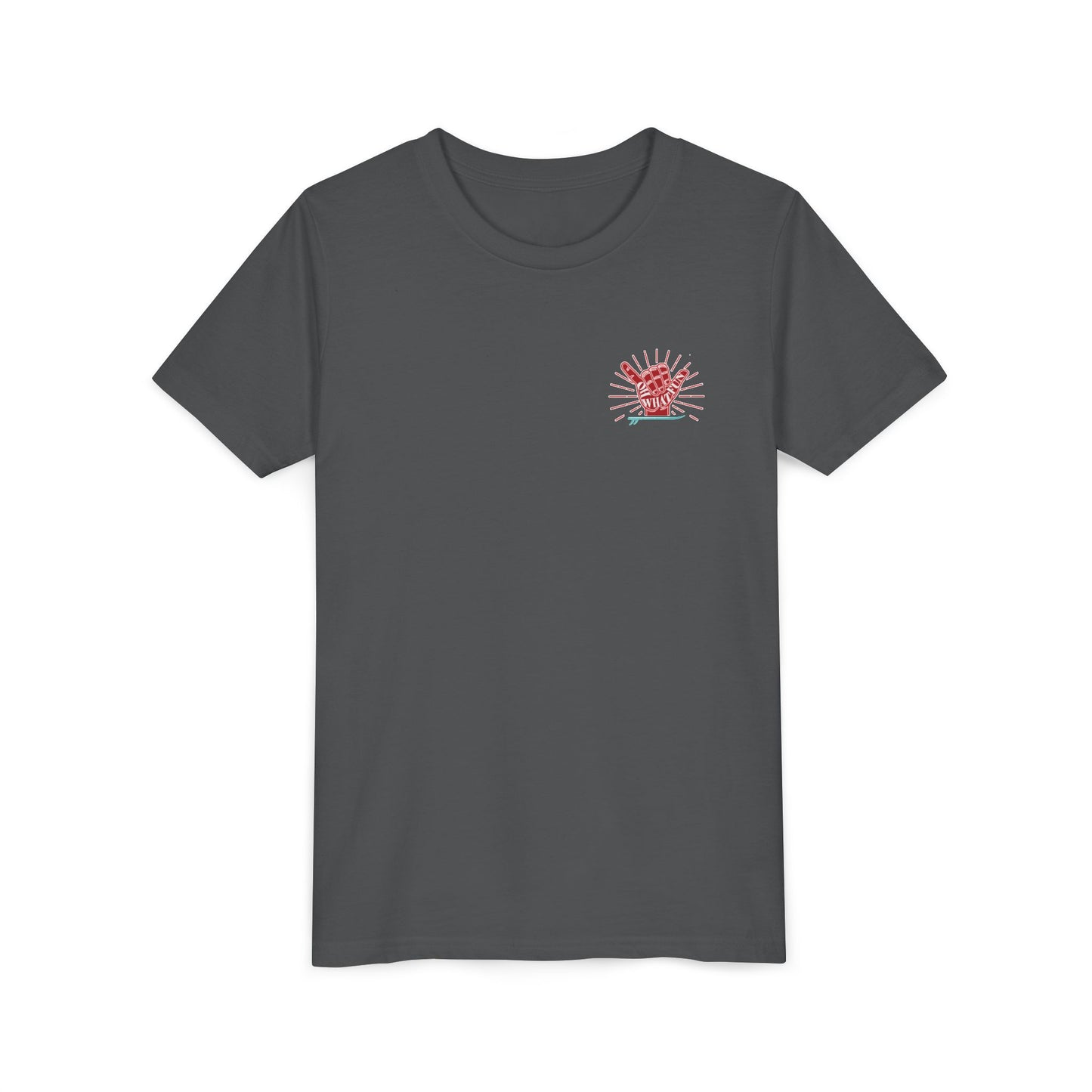 Youth Surfing Christmas Tee - Gildan