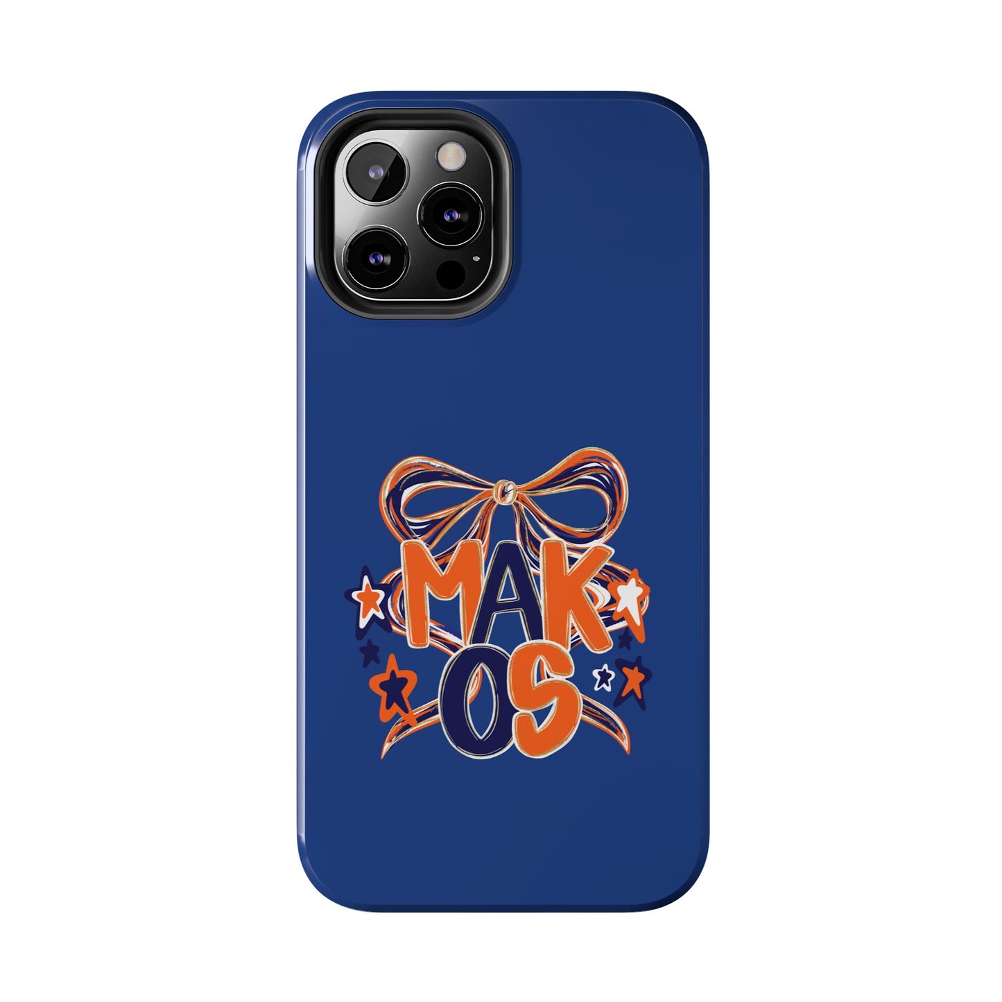 Makos Twirly Ribbon Iphone & Samsung Tough Phone Cases