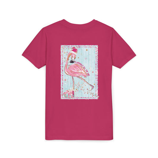 Flamingle All the Way - Bella Canvas