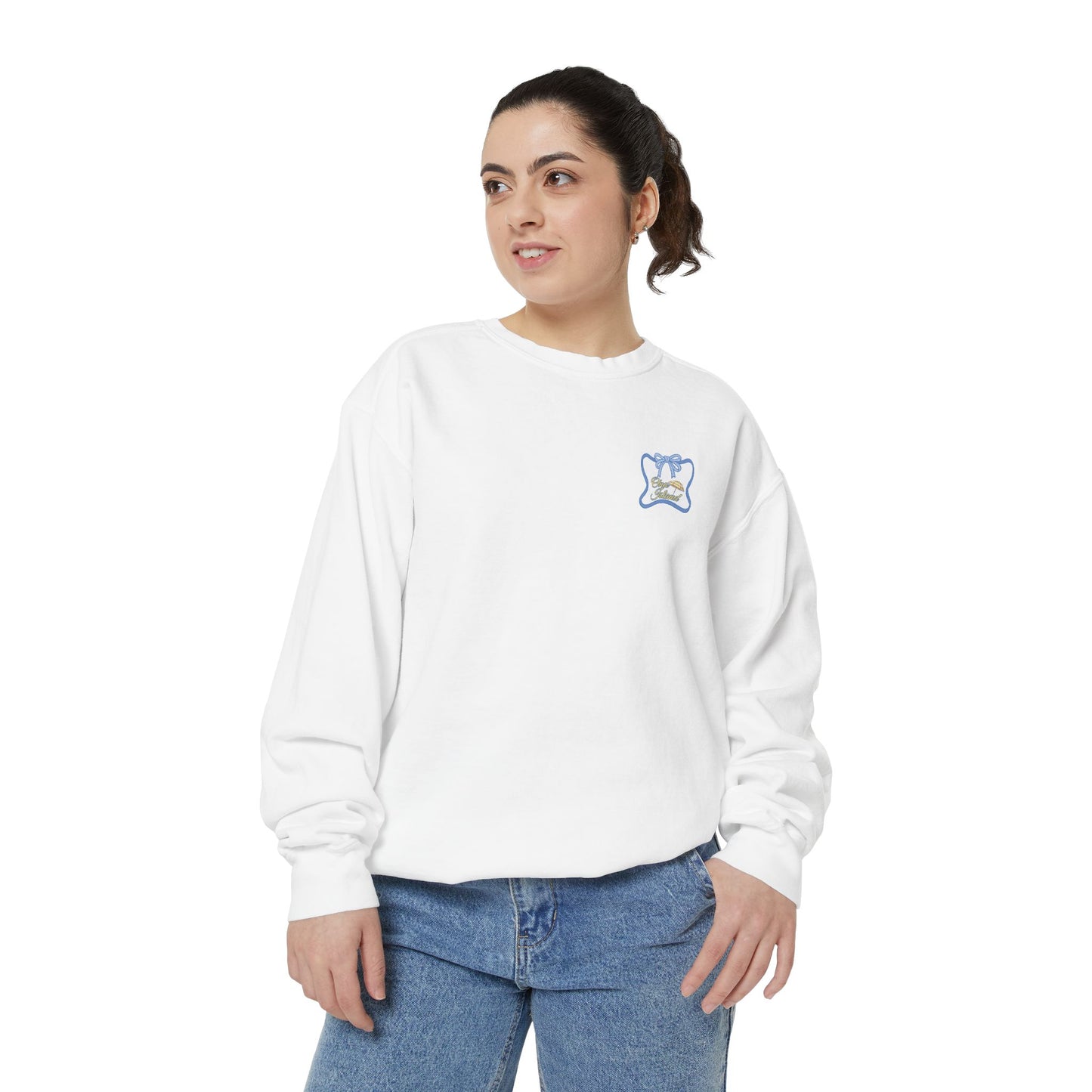Adult Coquette Beachy Ono Island Sweatshirt - Comfort Colors