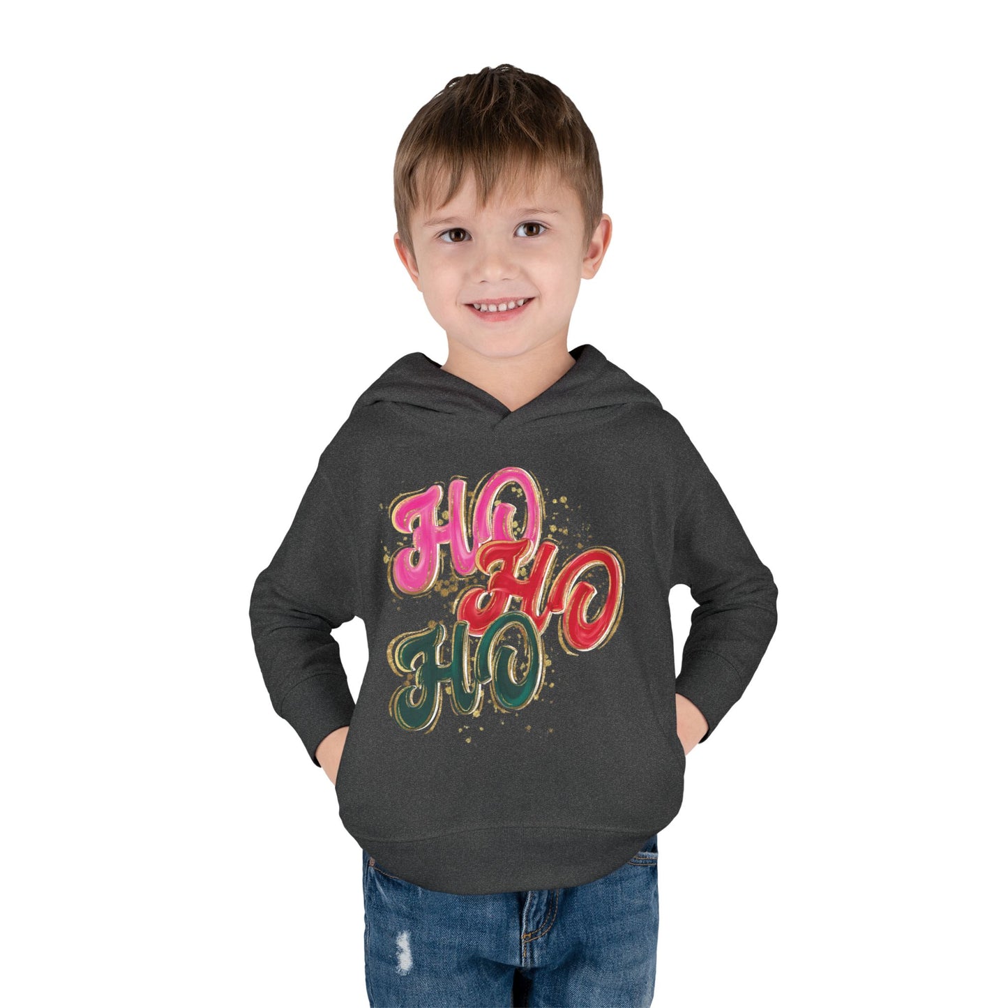 Toddler HO HO HO Hoodie - Rabbit Skins Brand