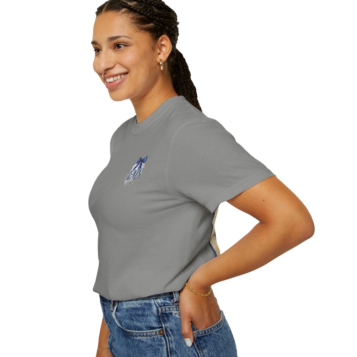 Adult Foley Lions Volleyball Mom T-Shirt - Comfort Colors