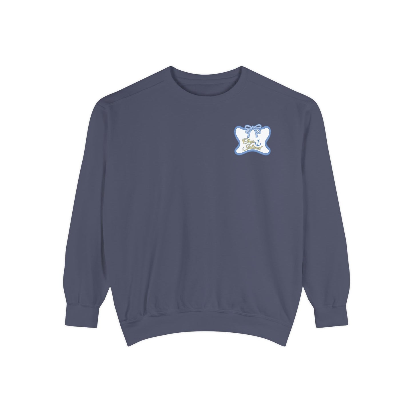 Adult Coquette Sailboat Sweatshirt - Comfort Colors