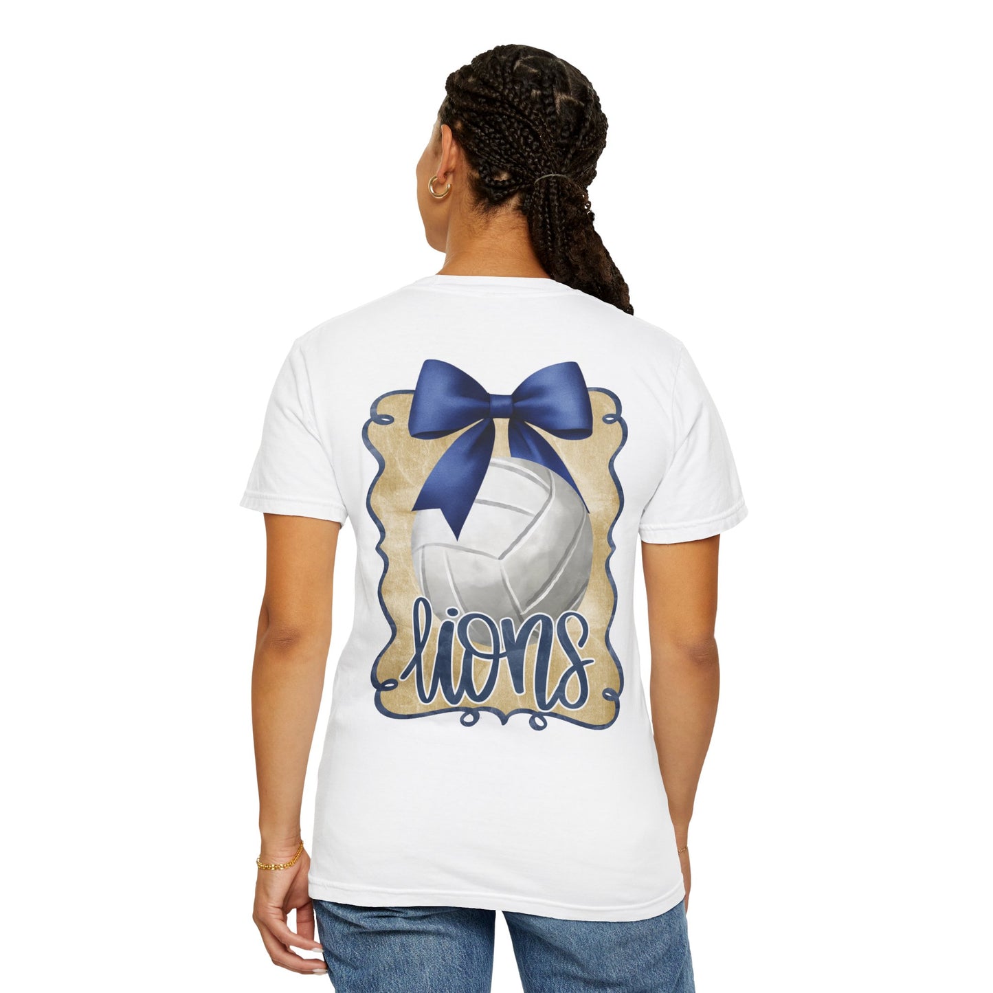 Foley Lions Coquette Volleyball 2 Sided - Comfort Colors