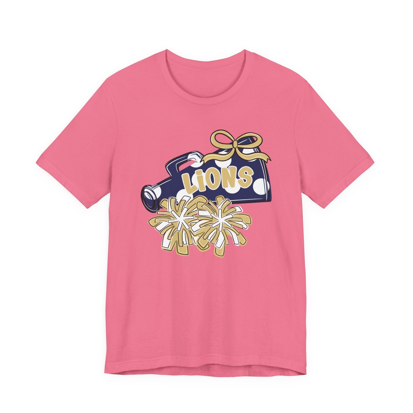 Lions Cheer Spirit Tee - Bella Canvas