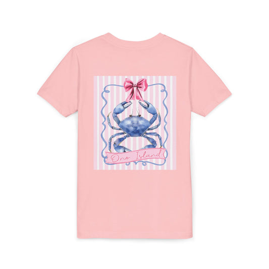 Youth Ono Island Preppy Crab Tee - Bella Canvas