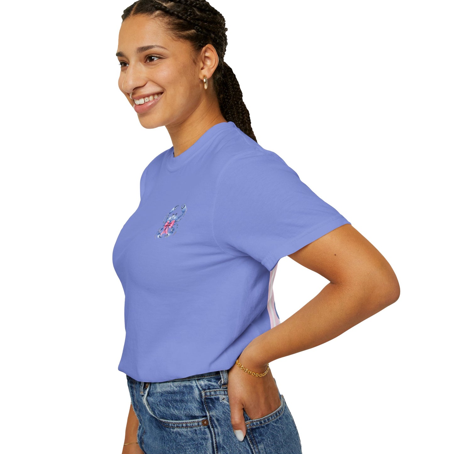 Adult Ono Island Preppy Crab Tee - Comfort Colors