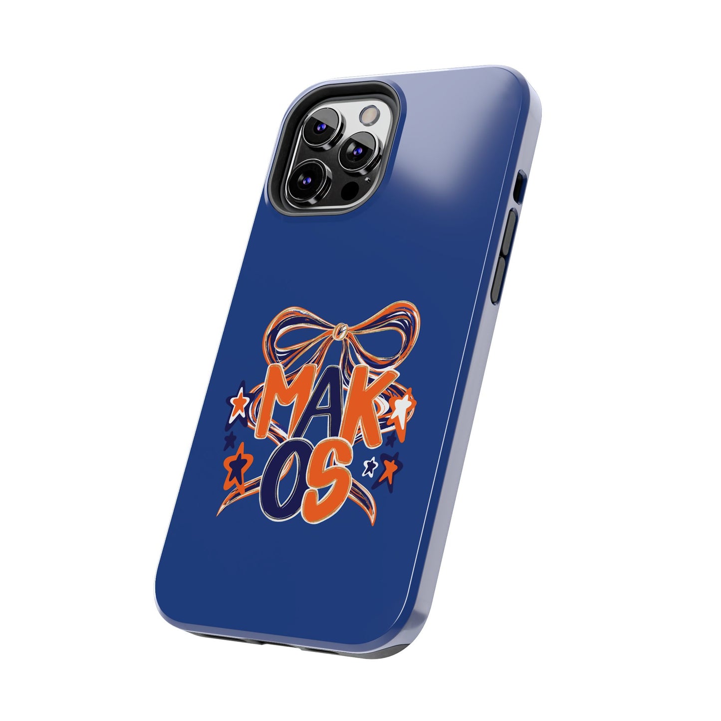 Makos Twirly Ribbon Iphone & Samsung Tough Phone Cases
