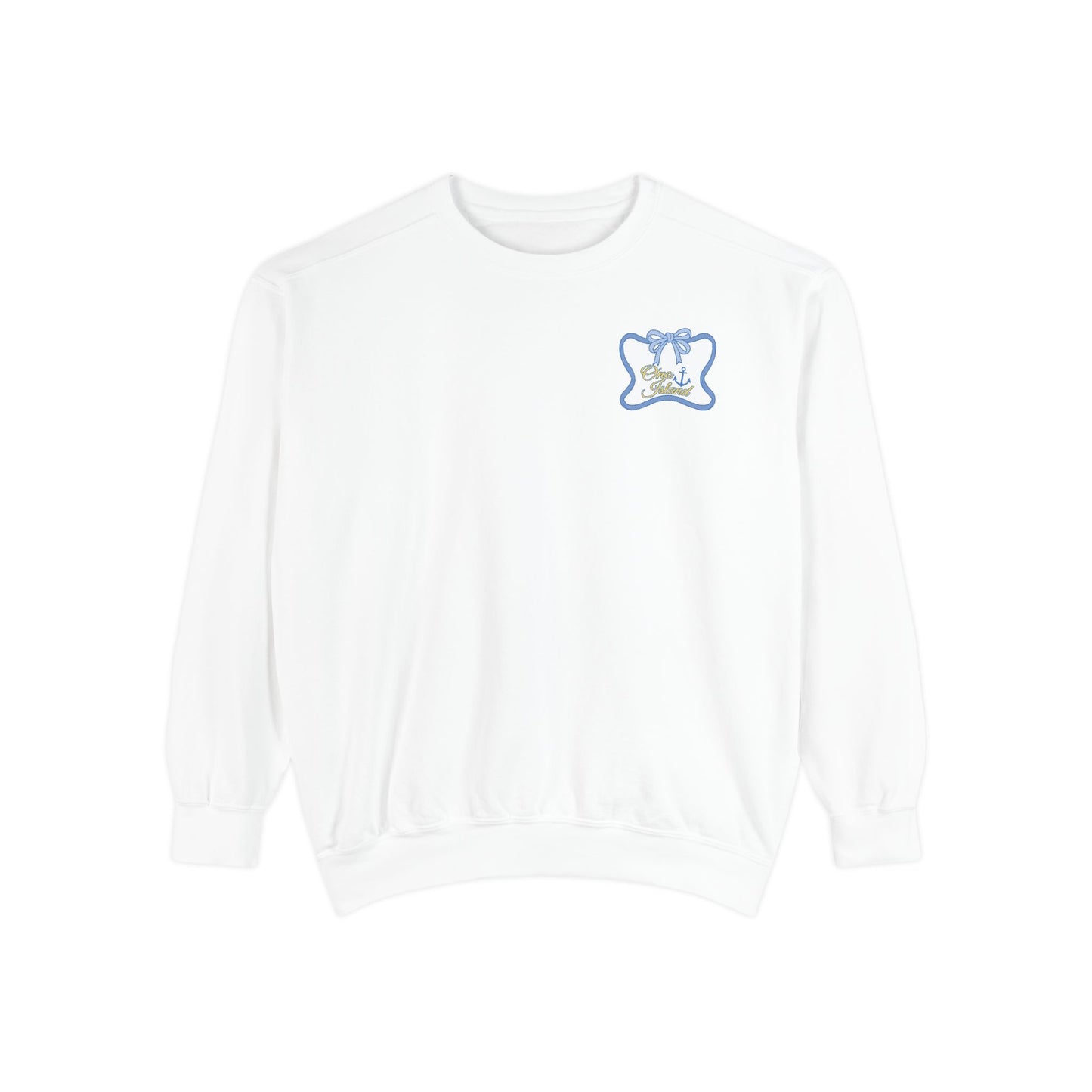 Adult Coquette Sailboat Sweatshirt - Comfort Colors