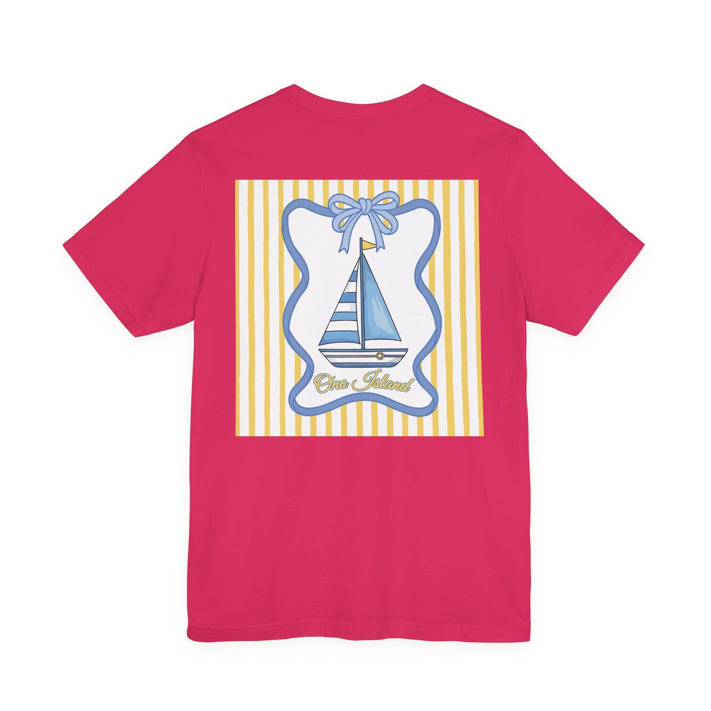 Adult Coquette Sailboat Tee - Bella Canvas